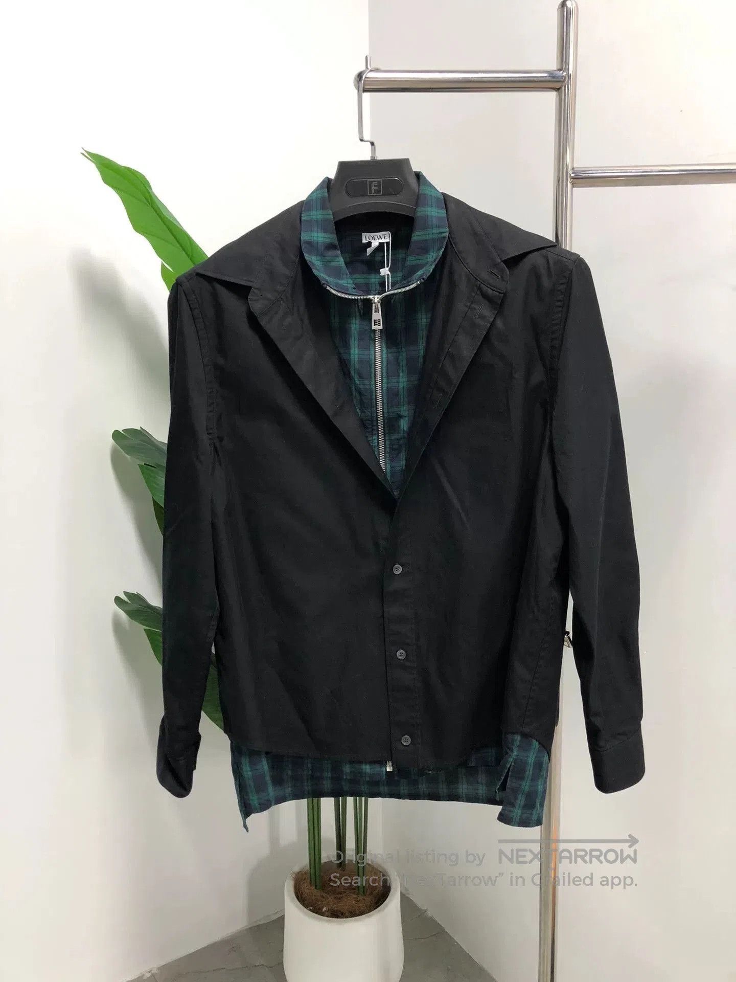 Loewe Loewe Layered Plaid Zip Jacket. Size US M / EU 48-50 / 2 - 1 Thumbnail
