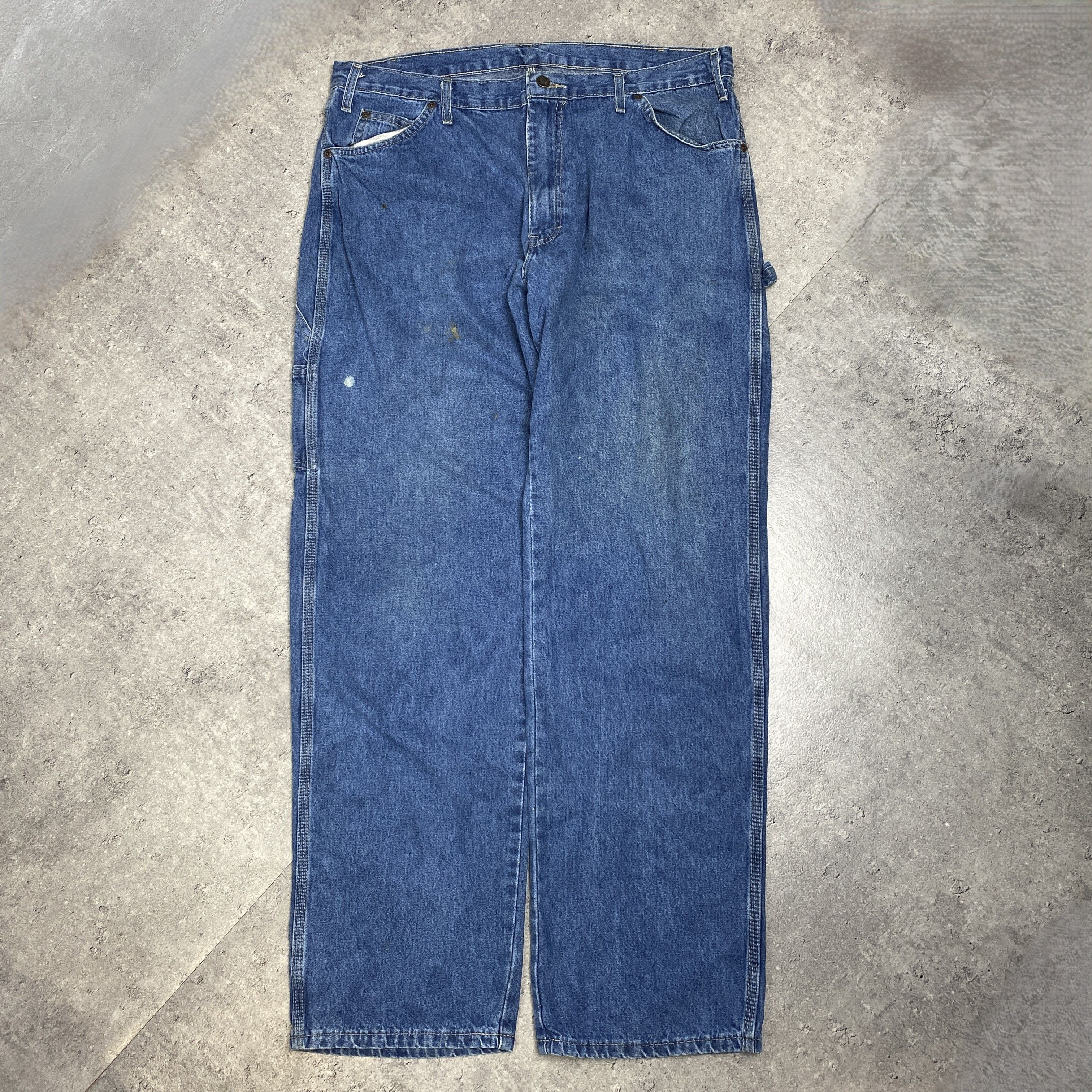 Dickies × Vintage Dickies workwear baggy blue jeans - 31 Size US 31 - 1 Thumbnail