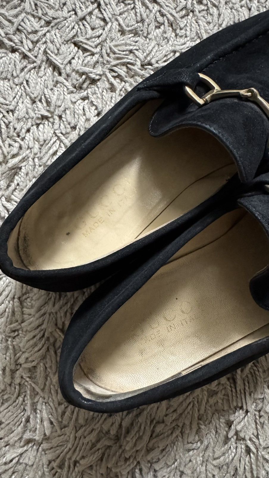 Gucci Gucci Horsebit Suede Leather Loafers Size US 5.5 / IT 35.5 - 7 Thumbnail