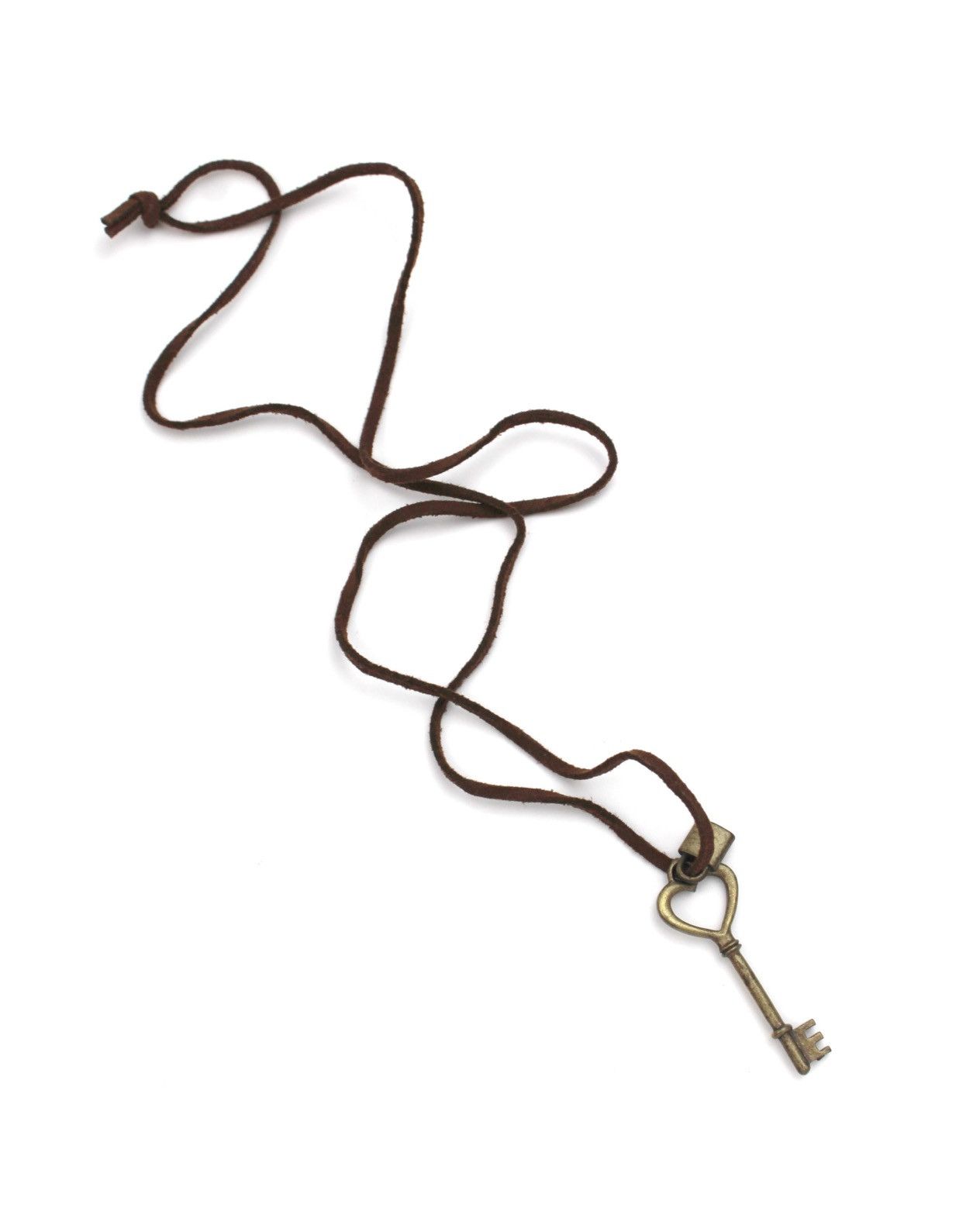 Hysteric Glamour 2000S JAPANESE MADE OLD SOUL BRASS HEART KEY NECKLACE Size ONE SIZE - 3 Thumbnail