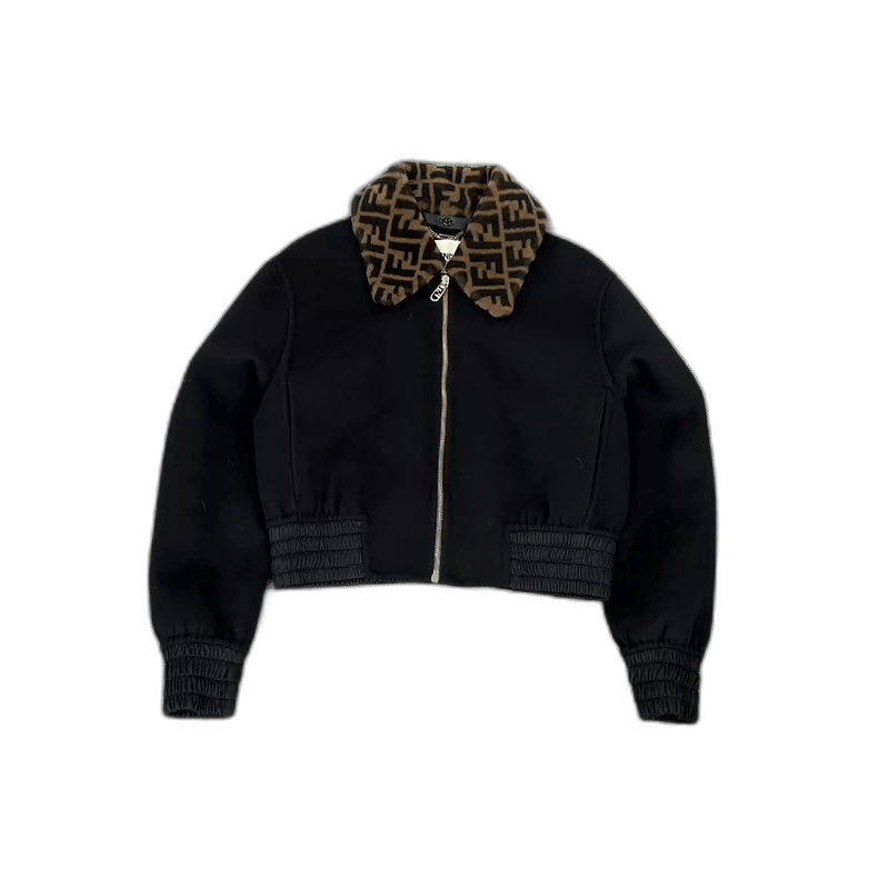 Fendi Fendi Removable Wool and Fur Jacket Size US M / EU 48-50 / 2 - 1 Thumbnail