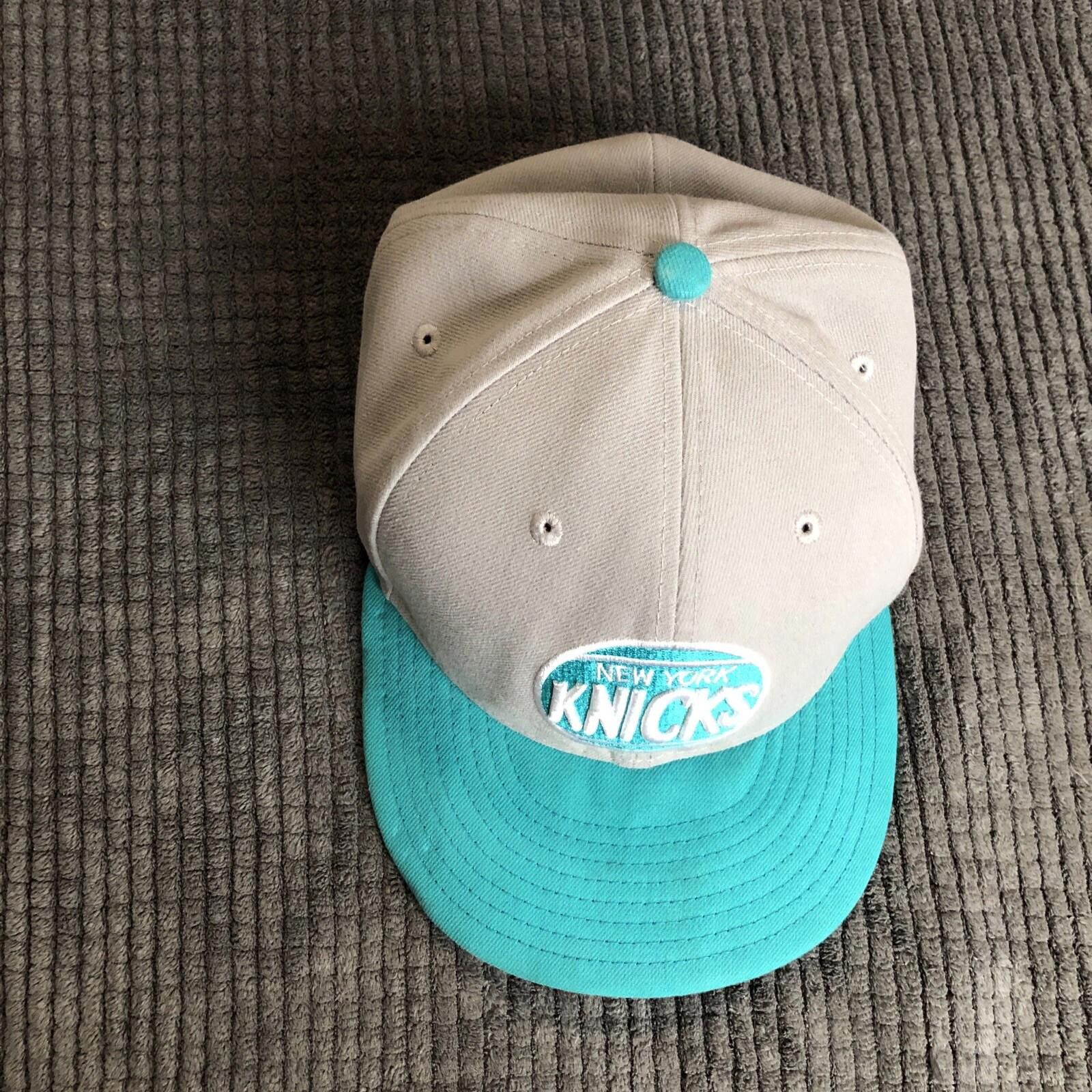Designer New York Knicks GRAY-TEAL NEW-ERA HARDWOOD CLASSIC 7 1/4 CAP Size ONE SIZE - 2 Thumbnail