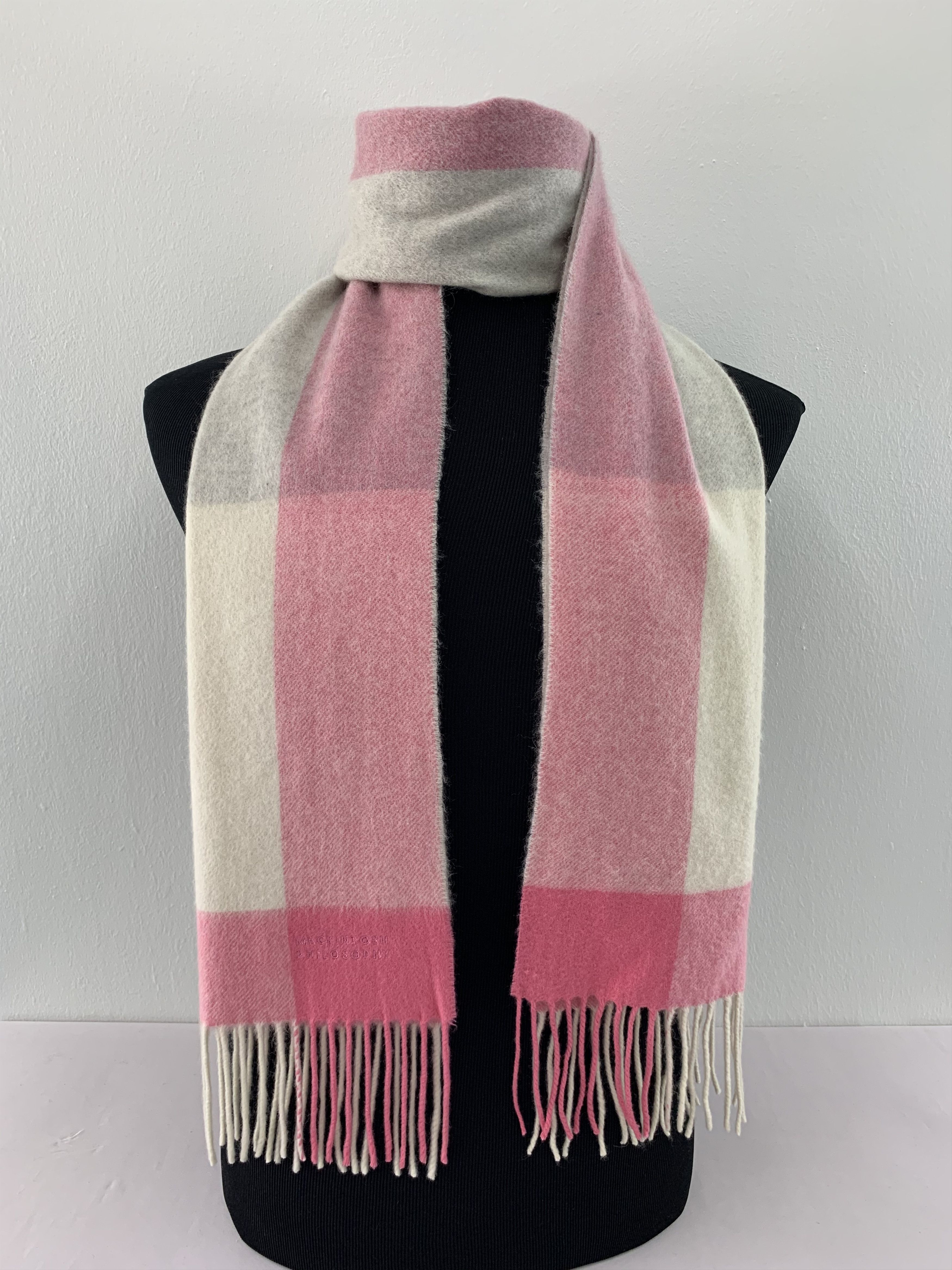Mackintosh Mackintosh Philosophy Scarf Wool Muffler Neck Wrap BL4281 Size ONE SIZE - 1 Thumbnail