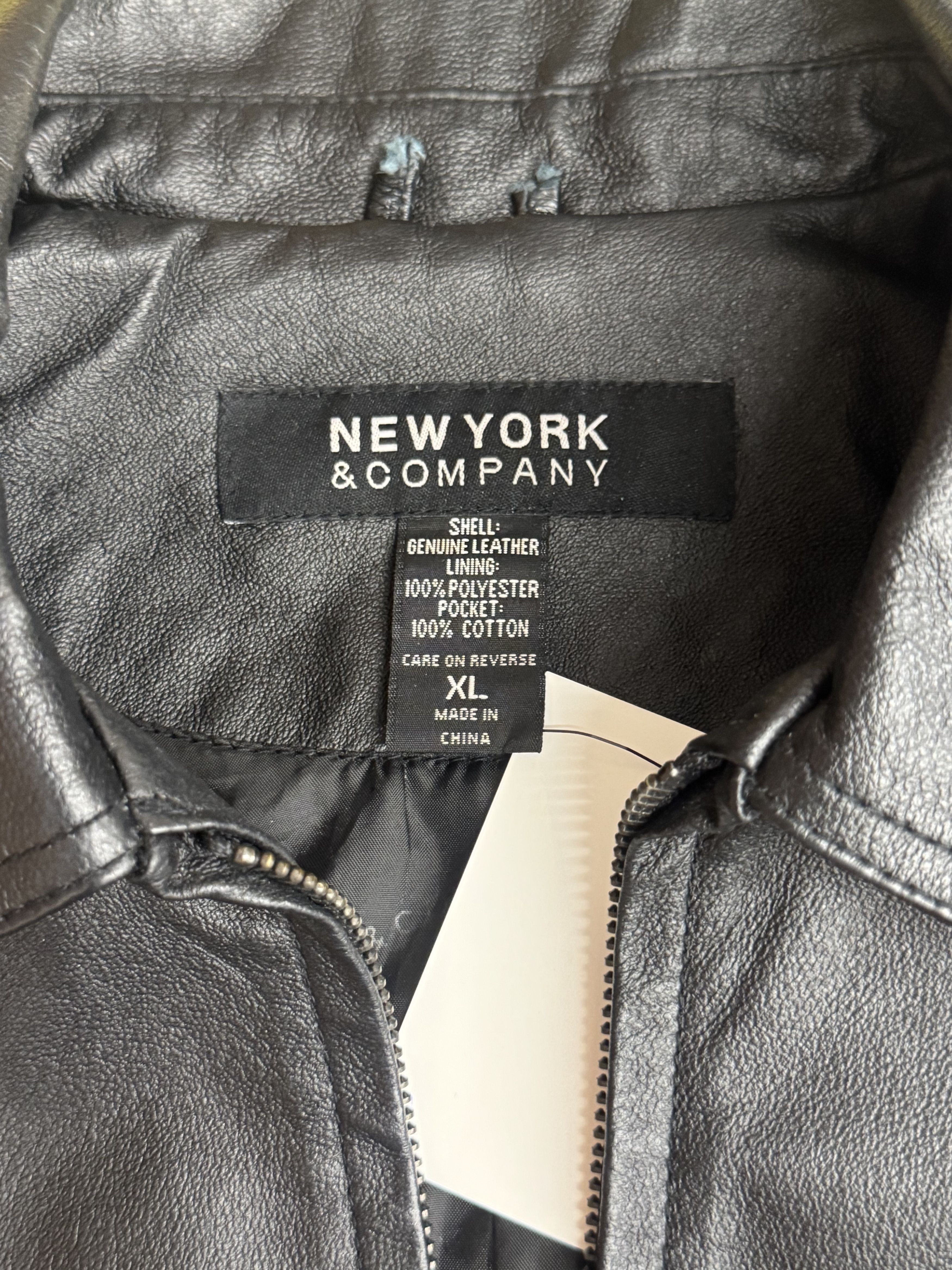 Other NY&Co Leather Jacket Size XL / US 12-14 / IT 48-50 - 2 Thumbnail