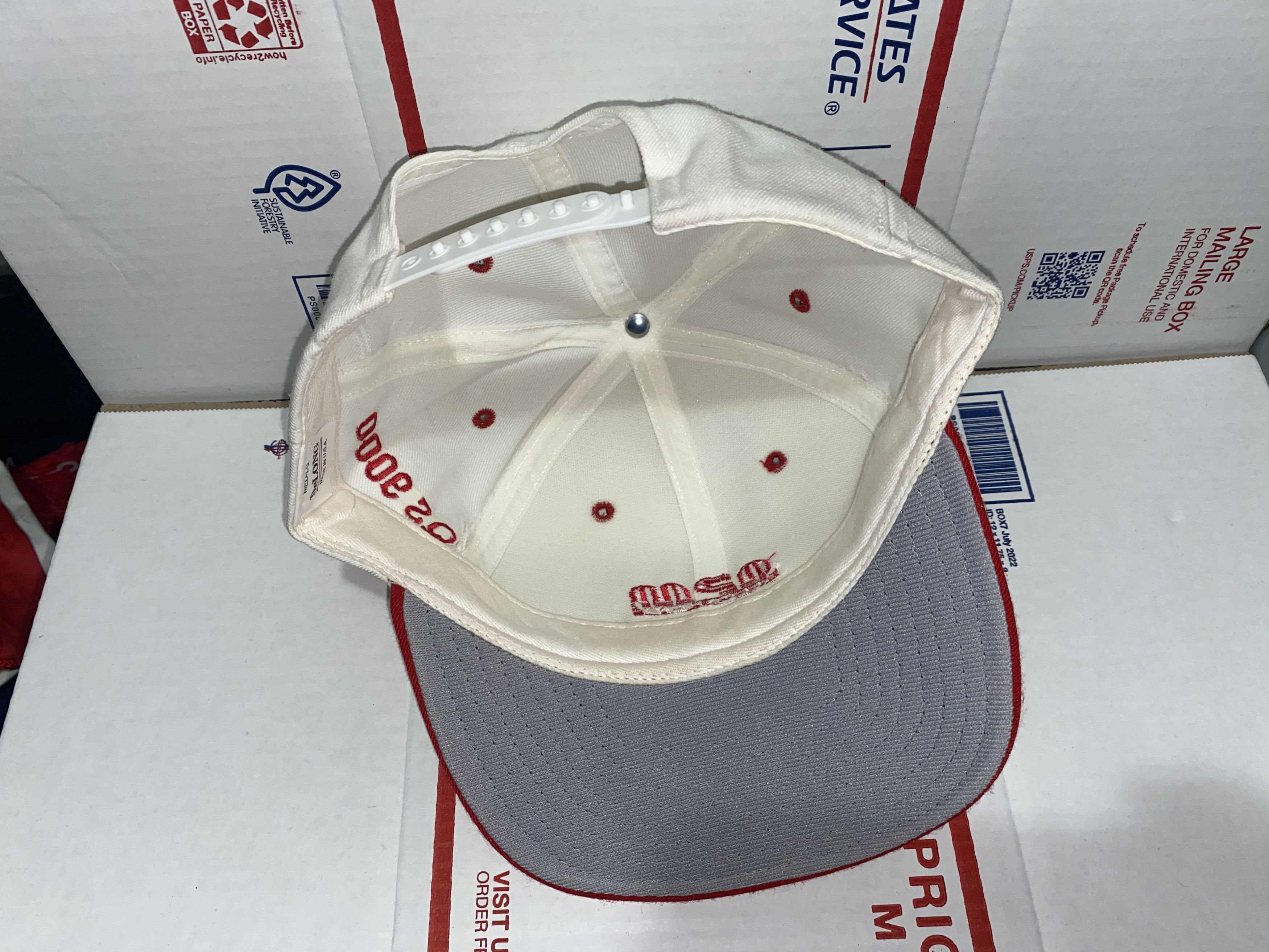 Delong vintage DeLong Brand Snapback Hat Cap ? QS 9000 Allegheny US Size ONE SIZE - 4 Thumbnail