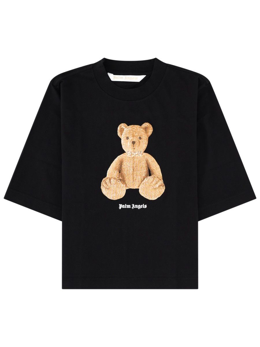 Palm Angels PALM ANGELS T-SHIRT "BEAR" - BLACK Size XL / US 12-14 / IT 48-50 - 1 Thumbnail