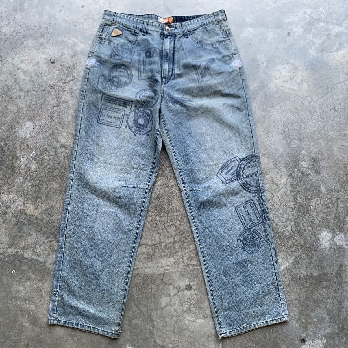 Akademiks Akademiks Baggy Denim Jeans 38x33 Size US 38 / EU 54 - 1 Thumbnail