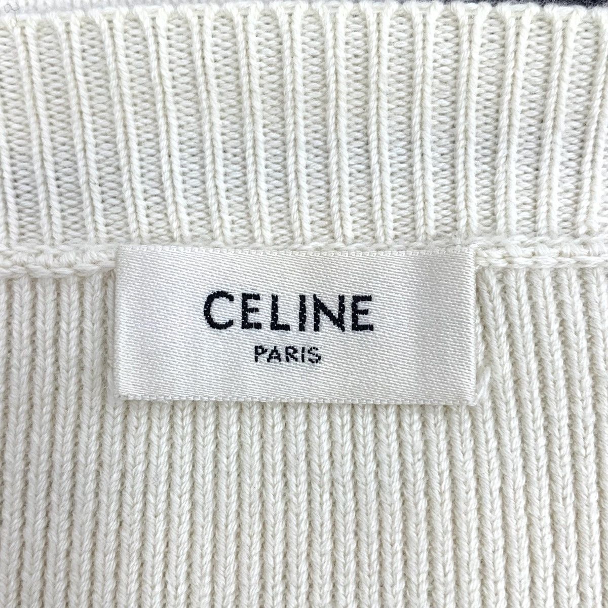 Celine Celine Color-blocked Striped Long Sleeve Knit Sweater K26WX Size M / US 6-8 / IT 42-44 - 5 Thumbnail