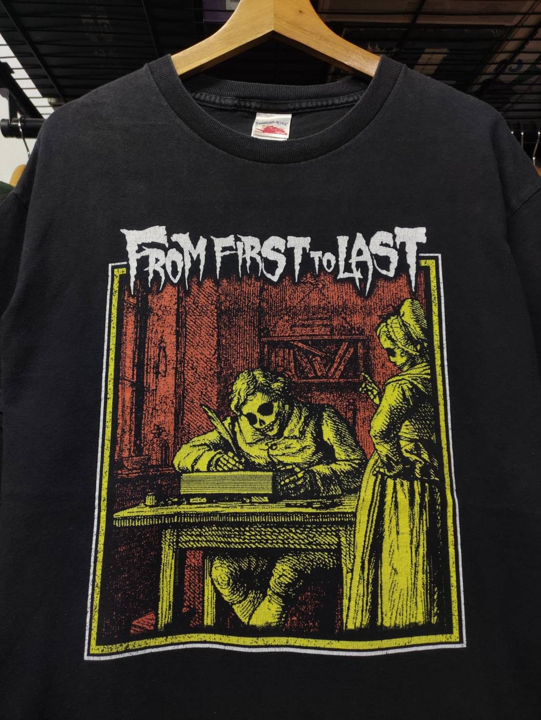 Rare! Vtg 00's From First To Last / Skrillex Art Promo