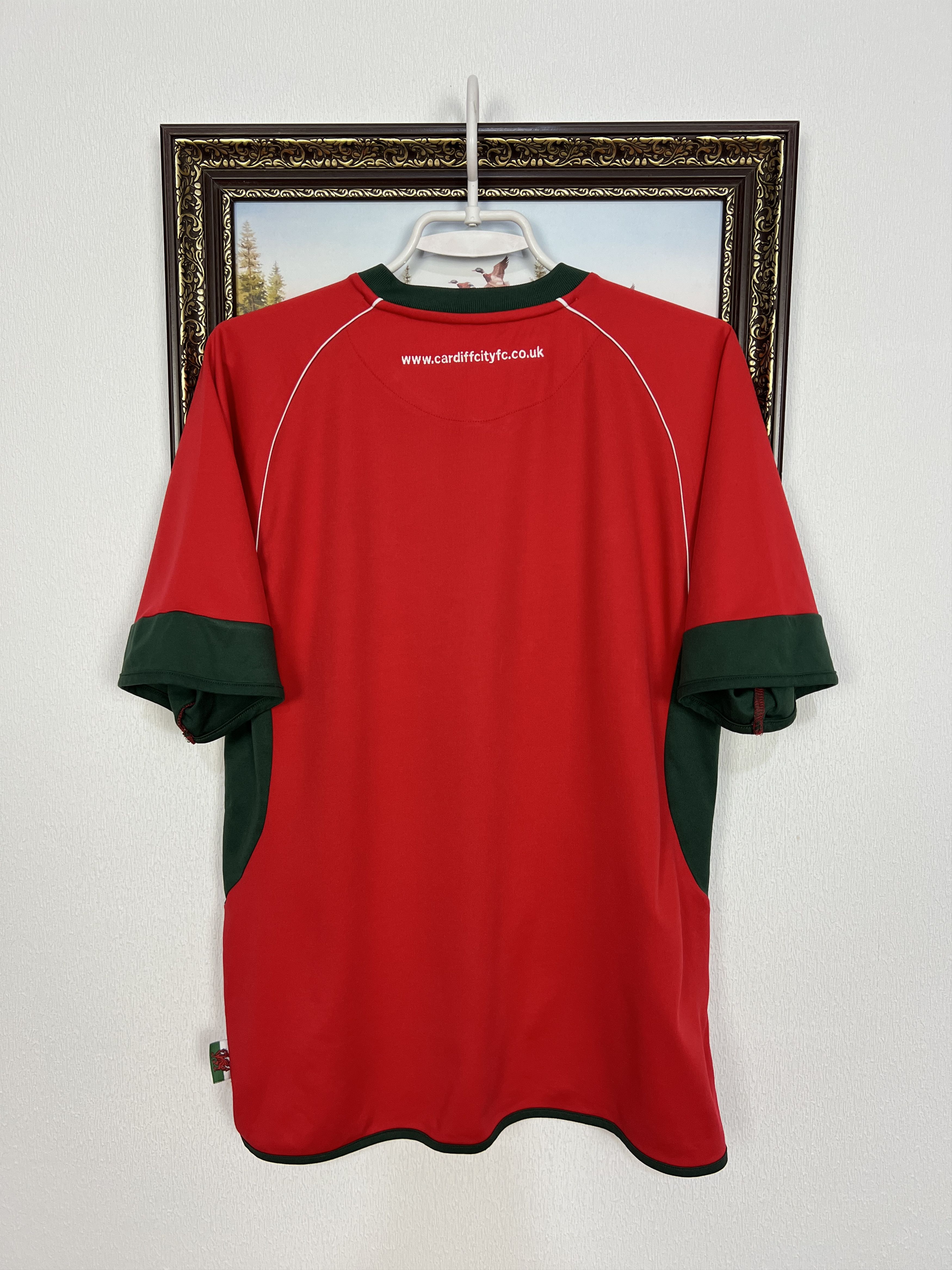Puma Cardiff City Away football shirt 2004 Soccer Jersey Trikot Size US S / EU 44-46 / 1 - 9 Thumbnail