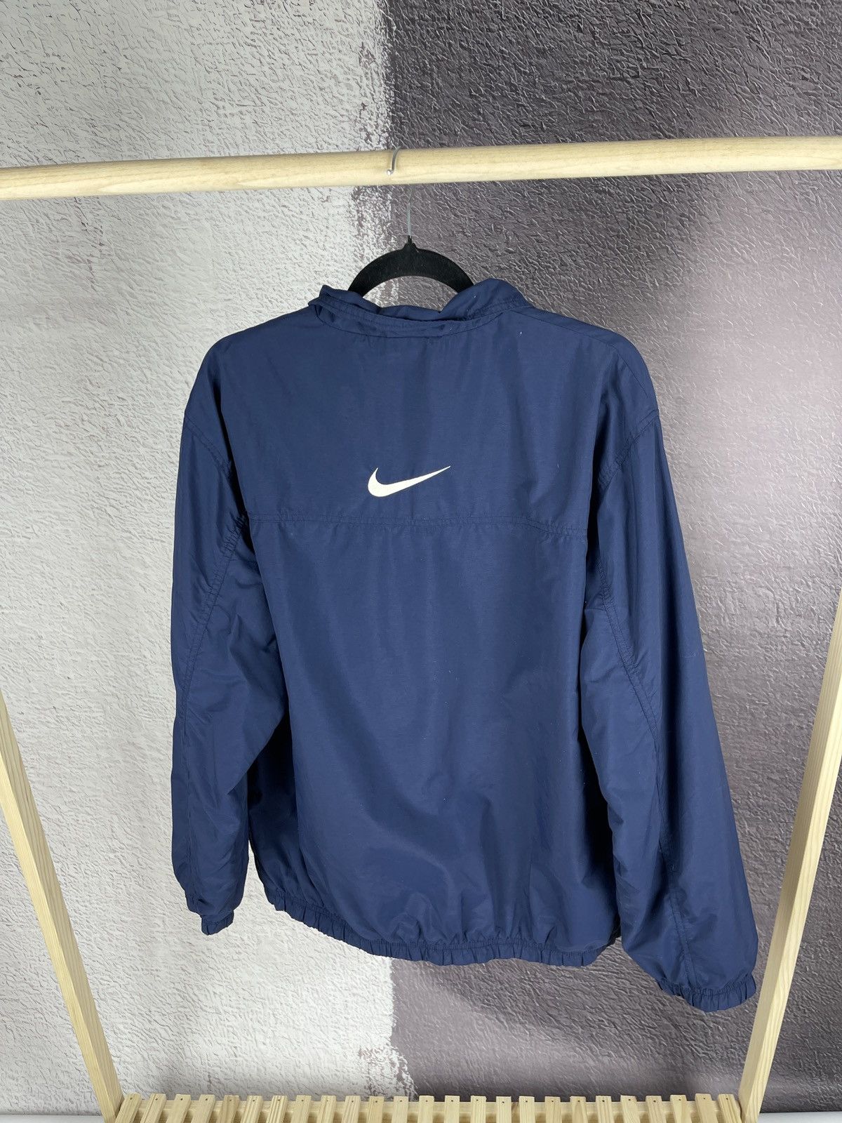 Nike Nike vintage y2k blue centre back logo track top jacket Size US M / EU 48-50 / 2 - 2 Thumbnail