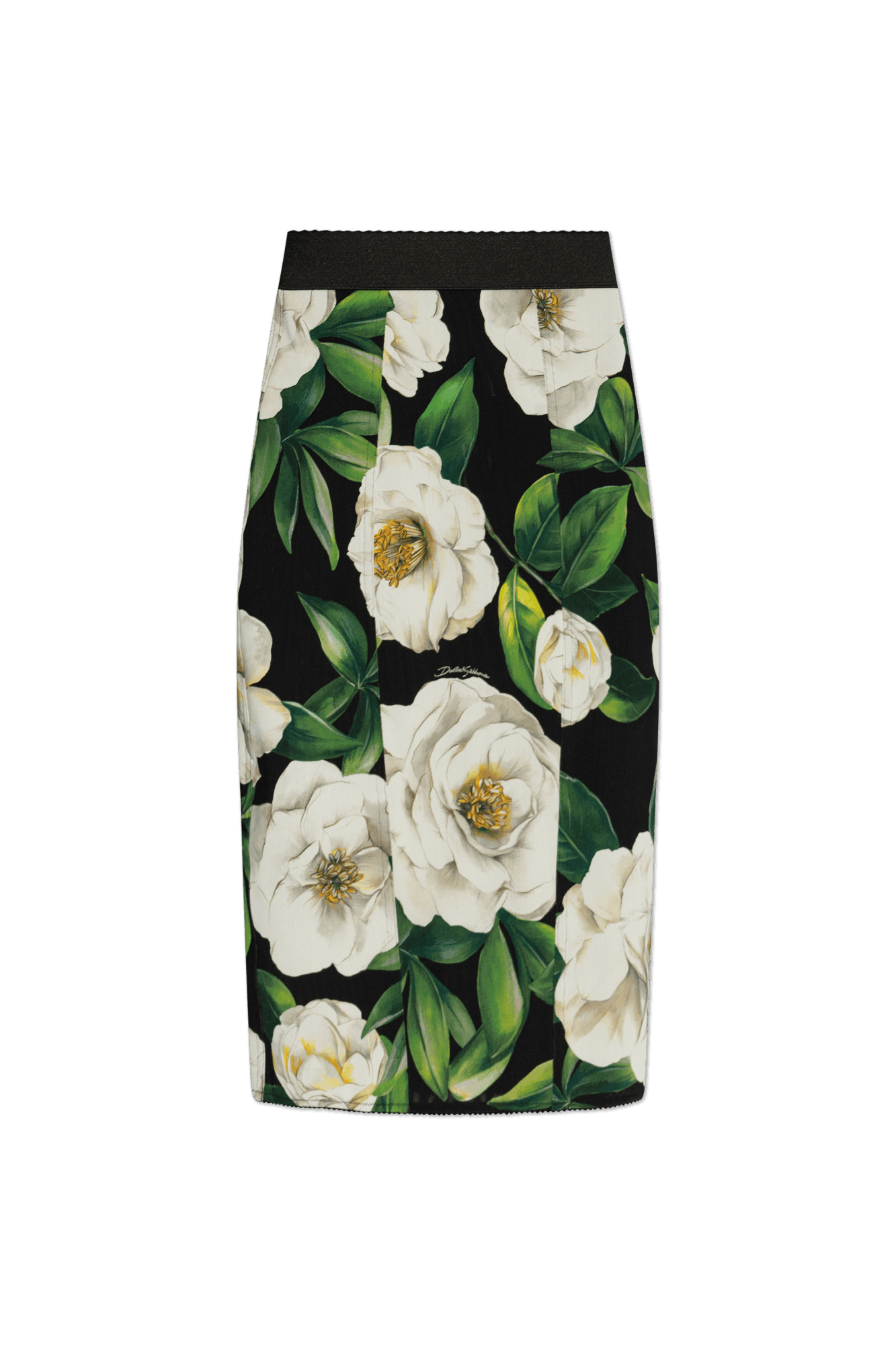 Dolce & Gabbana o1s22i1n0225 Floral Synthetic Knee-Length Skirt Multicolor Size 28" / US 6 / IT 42 - 1 Thumbnail