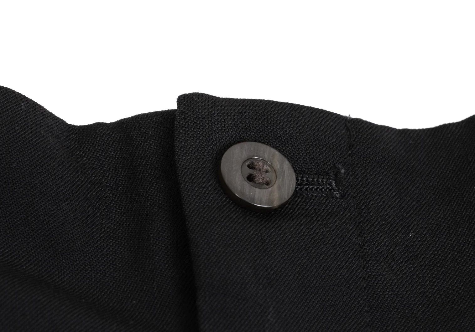 Jean Paul Gaultier Wool Tapered Pants in Black Size 50 Size US 34 / EU 50 - 6 Thumbnail