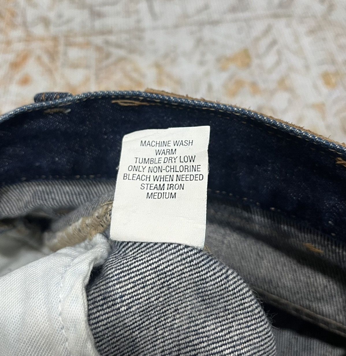 RRL Ralph Lauren Vintage RRL Ralph Lauren Blue Indigo made in USA🇺🇸 Size US 31 - 9 Thumbnail