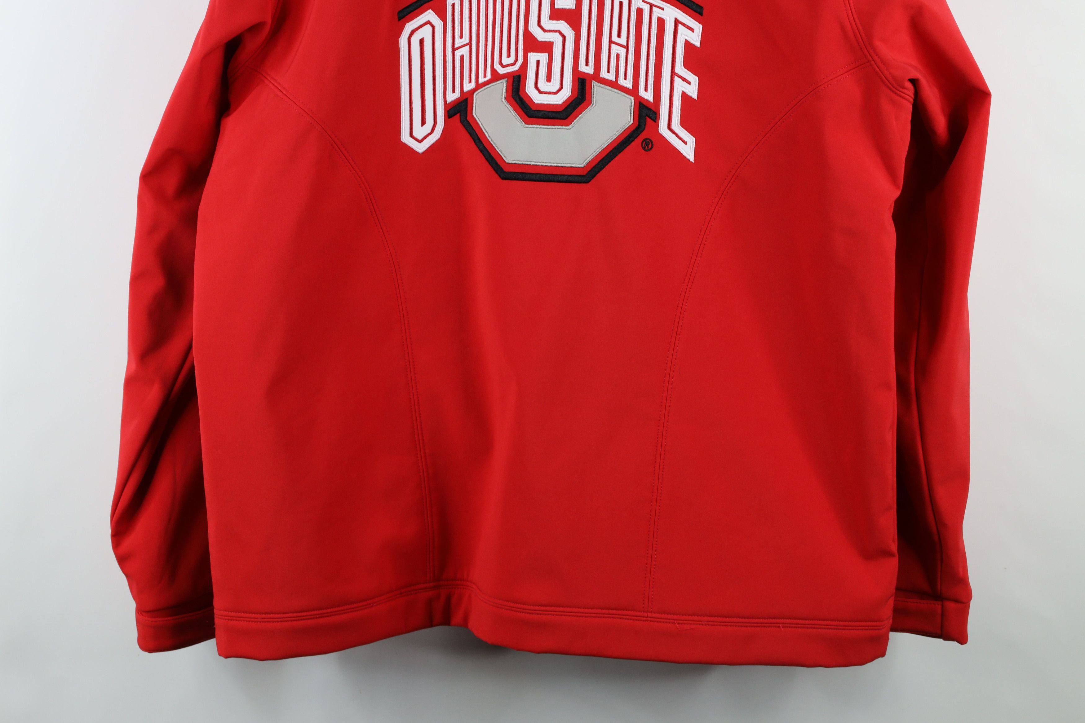 Vintage Vintage Ohio State University Soft Shell Full Zip Jacket Size US L / EU 52-54 / 3 - 16 Thumbnail