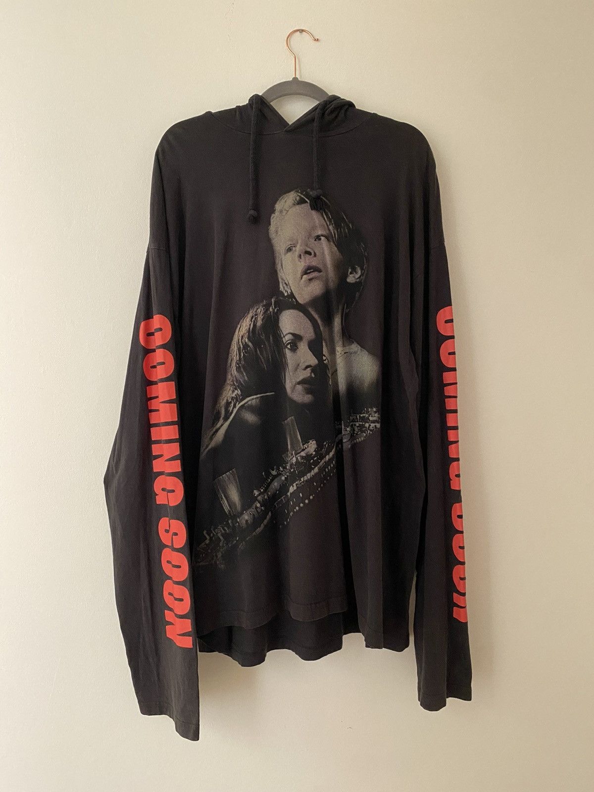 Vetements VETEMENTS titanic coming soon thin HOODIE SS16 Size US L / EU 52-54 / 3 - 3 Thumbnail