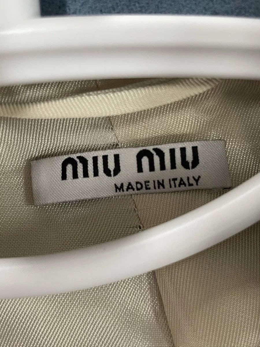 Miu Miu MIU MIU blue cashmere overcoat Size XS / US 0-2 / IT 36-38 - 3 Thumbnail