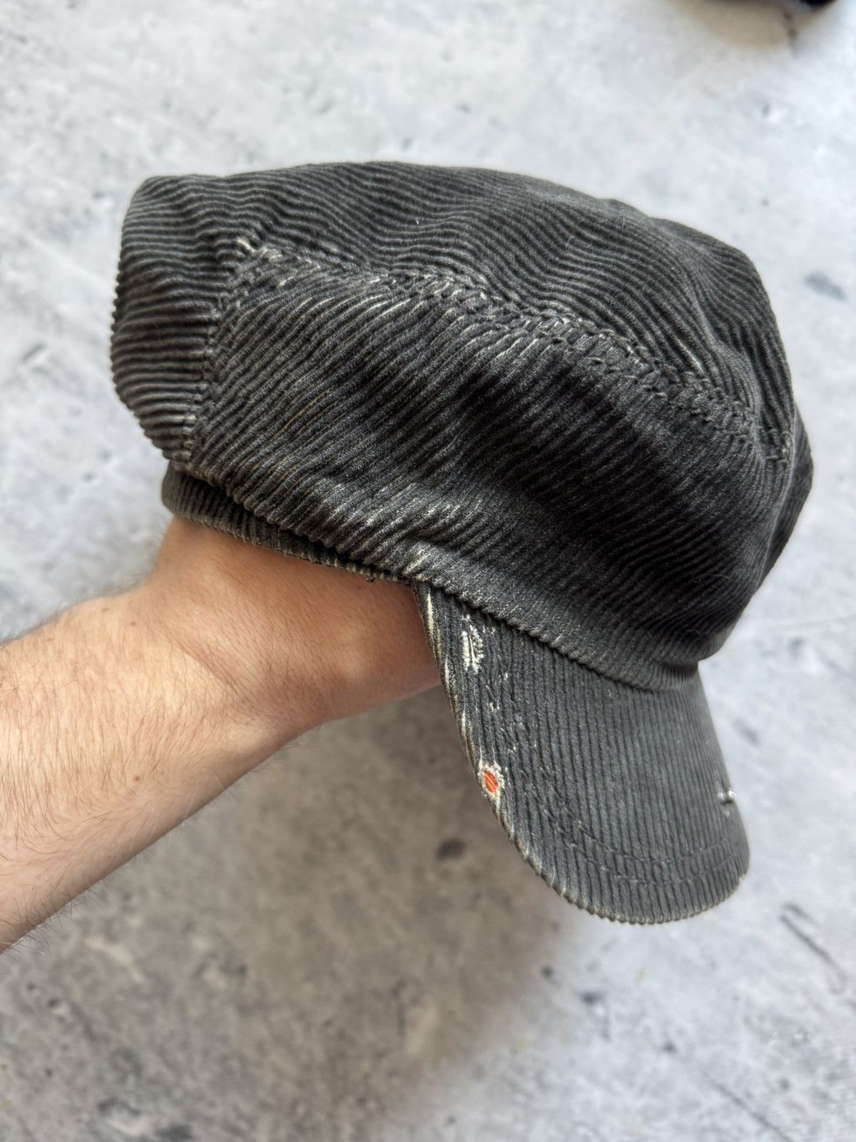 Diesel × Vintage DIESEL VINTAGE CORDUROY BARETTA CAP RARE 00s Size ONE SIZE - 14 Thumbnail