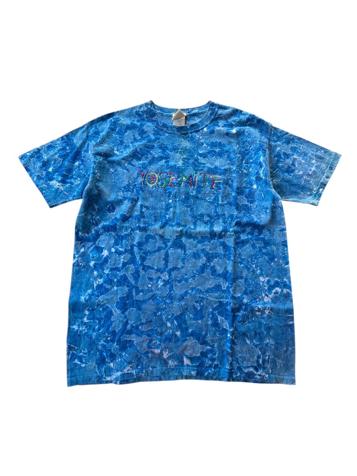 Vintage Vintage 90's Yosemite Tie Dye Embroidery Tees Size US L / EU 52-54 / 3 - 1 Thumbnail