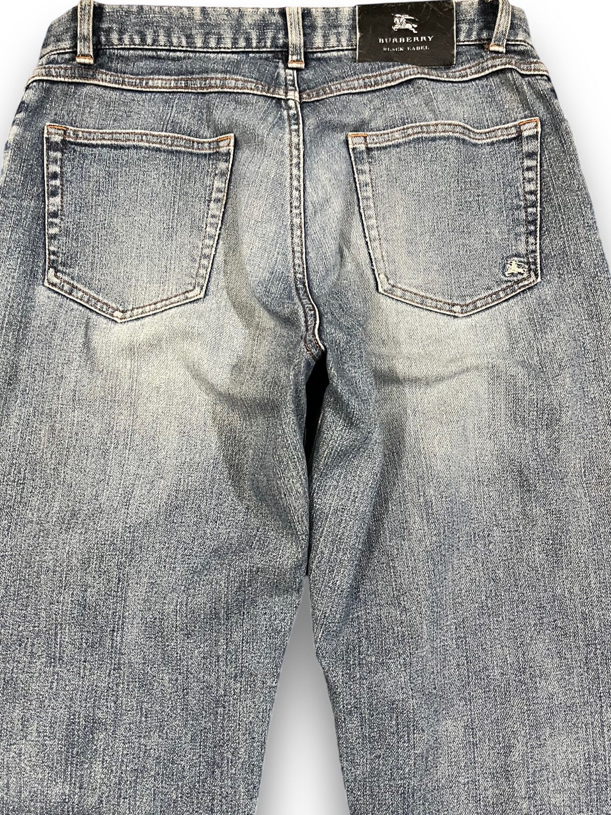 Black Label Vintage Burberry Black Label Distressed Denim Size US 30 / EU 46 - 7 Thumbnail