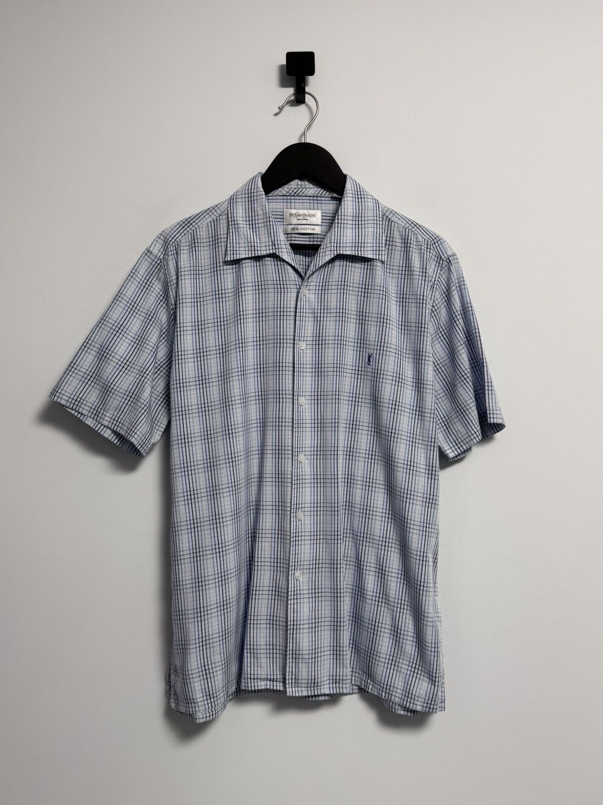 Yves Saint Laurent Yves Saint Laurent Button Up Shirt Size US L / EU 52-54 / 3 - 1 Thumbnail