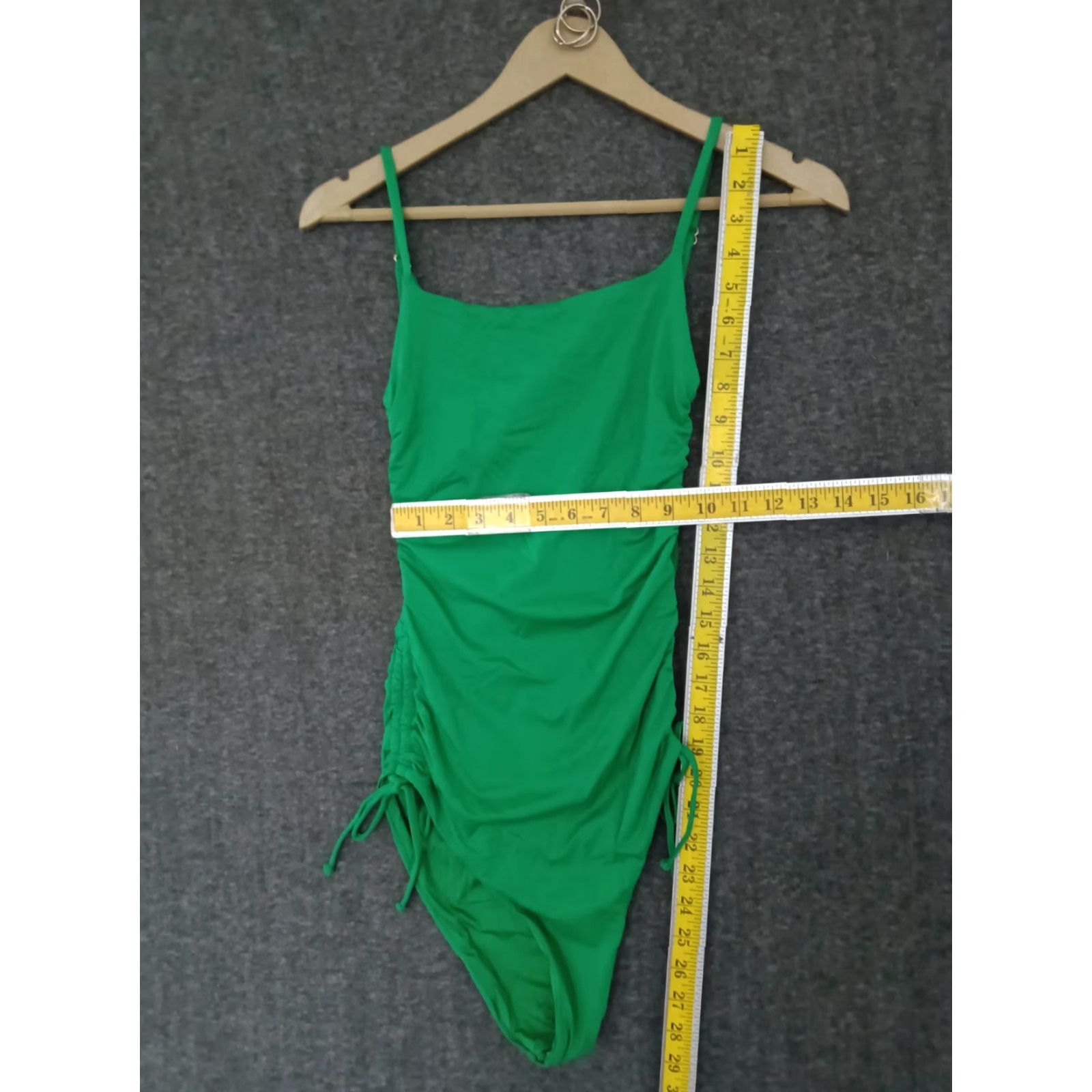 Chanel Toluca Swim Channel Side One Piece Midi Spaghetti Strap Swimsuit Bathing XS Lush Nylon Spandex Women Beach Sexy Size ONE SIZE - 4 Thumbnail
