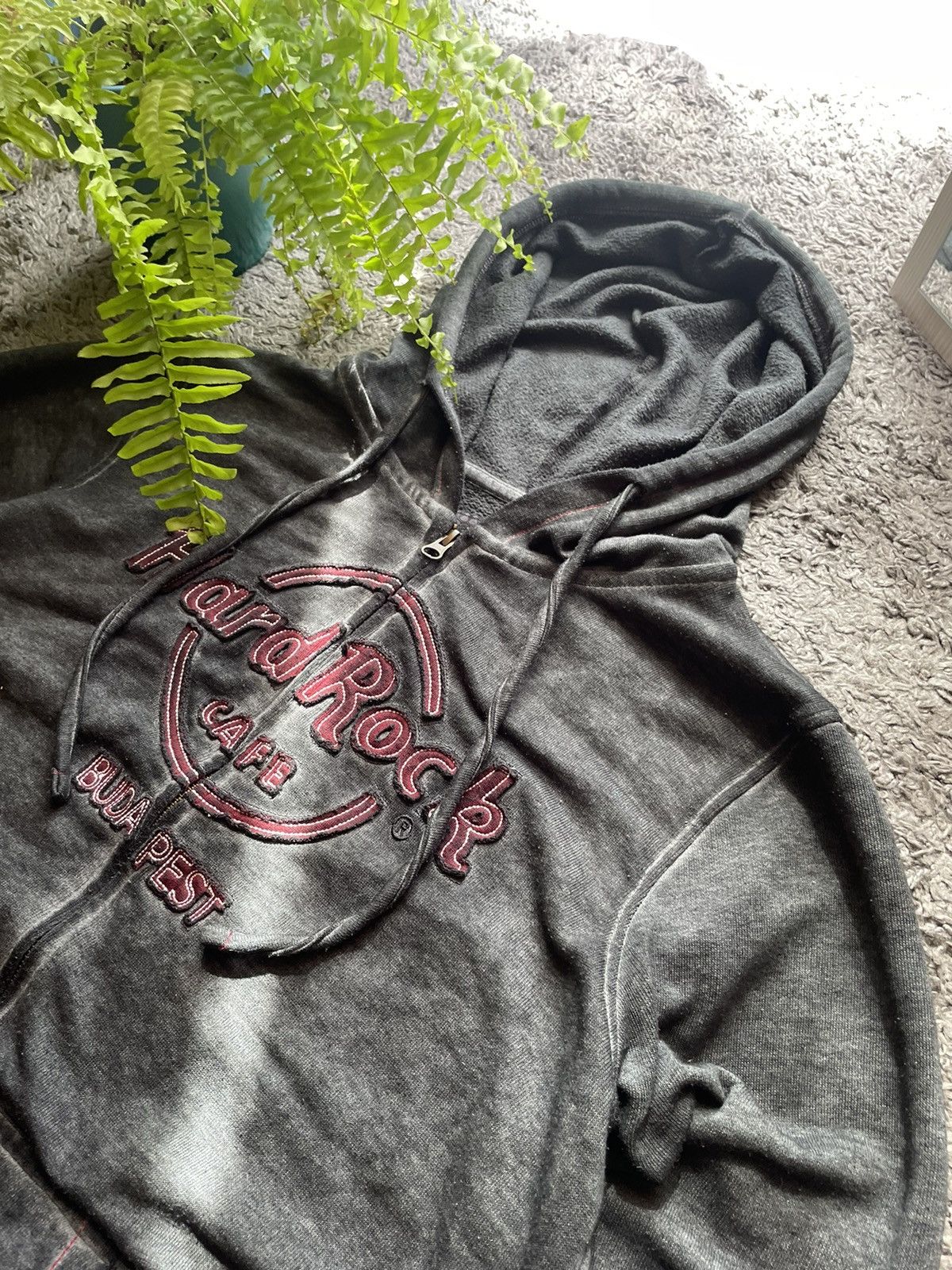 Hard Rock Cafe × Vintage Hard Rock Cafe Zip-Hoodie Streetwear Big Logo Rare Size US S / EU 44-46 / 1 - 7 Thumbnail