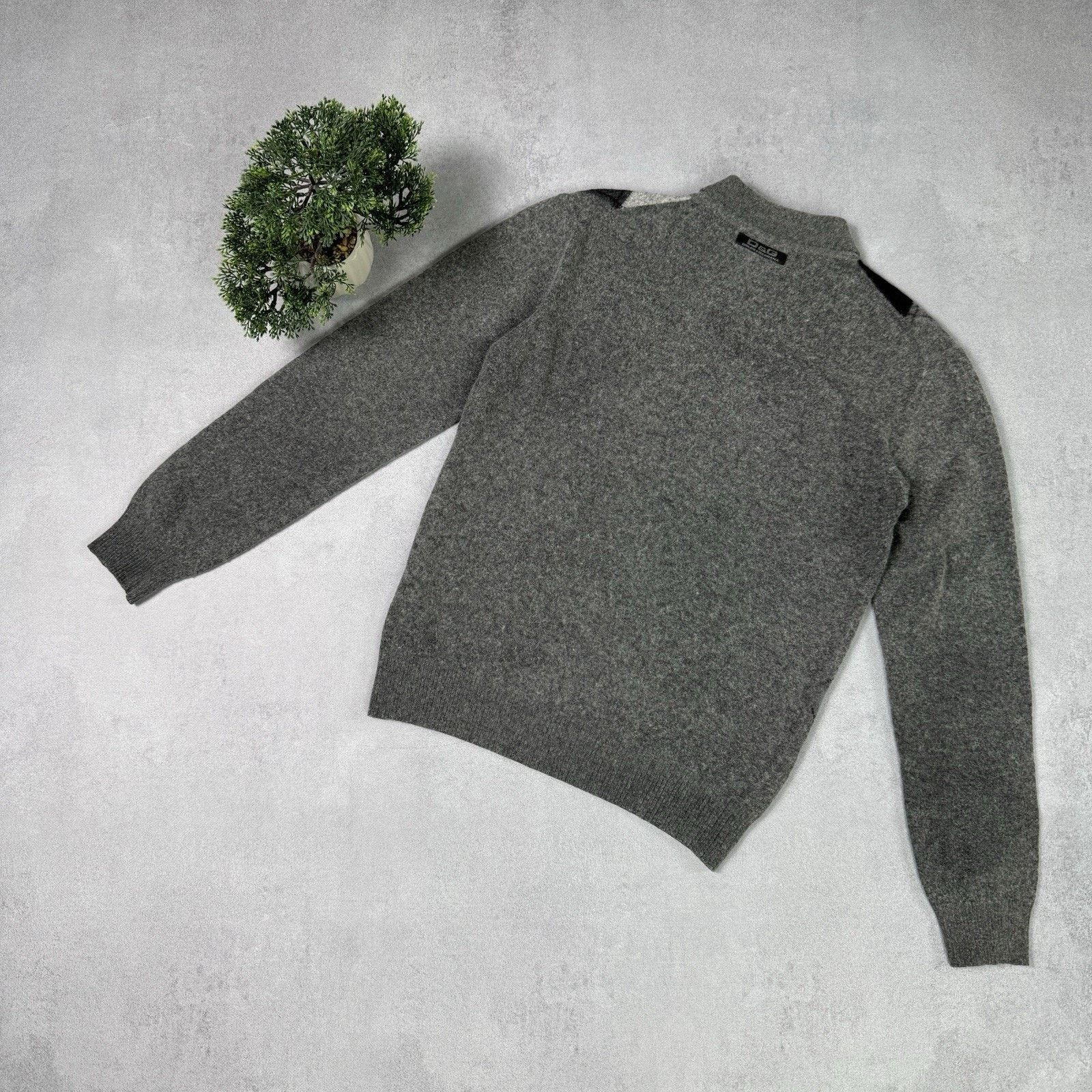 Dolce & Gabbana Dolce Gabbana Men Wool Collared Sweater Pollo Button Size M Size US M / EU 48-50 / 2 - 14 Thumbnail