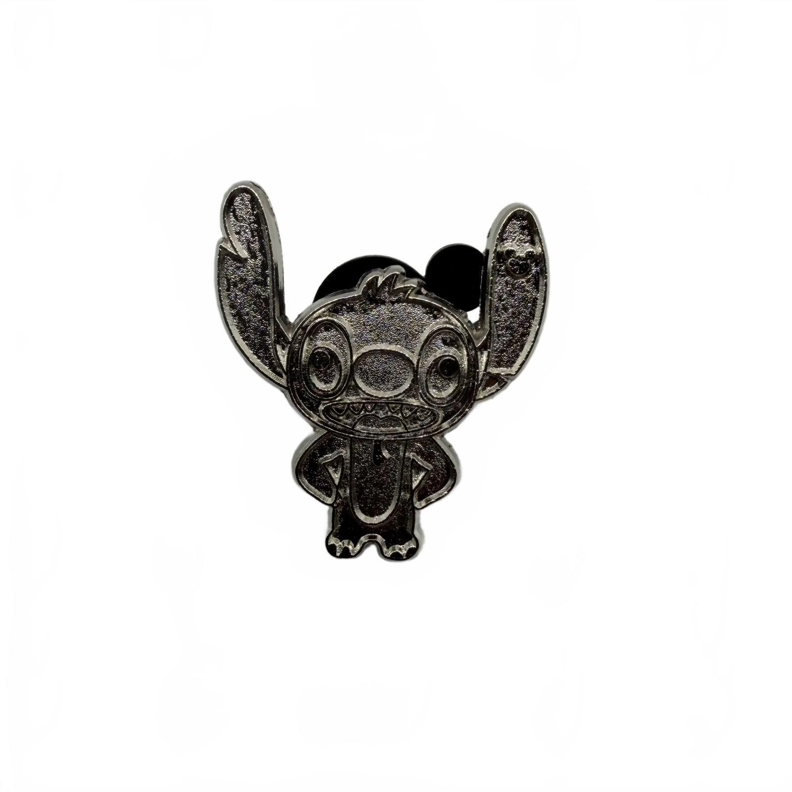 Disney Disney Pin - Stitch Emotions Excited - Silver Chaser Size ONE SIZE - 1 Thumbnail