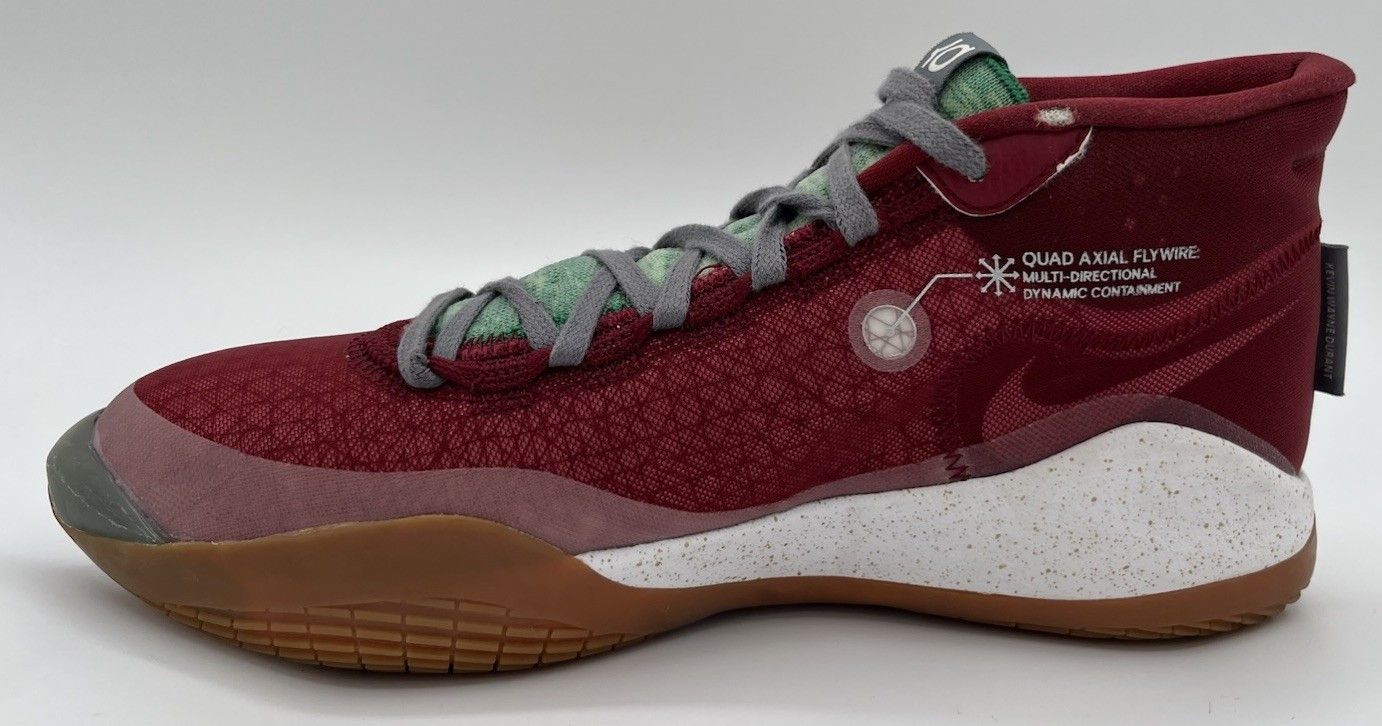 Nike KD 12 By You Customized Red Basketball Sz 8.5 Kevin Durant Size US 8.5 / EU 41-42 - 6 Thumbnail