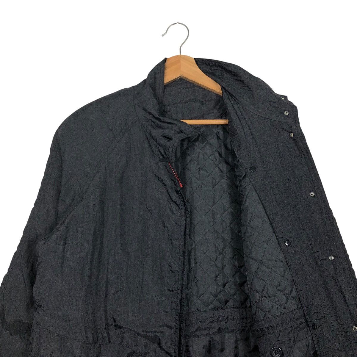 Japanese Brand 📌Vintage Long Jacket Parachute Ladies Fashion Issey Miyake Size US M / EU 48-50 / 2 - 13 Thumbnail