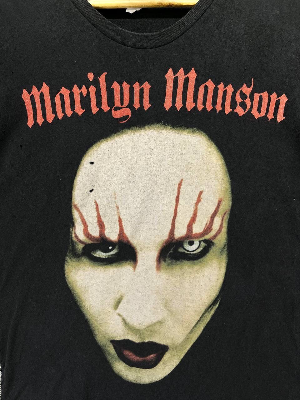 Band Tees Vintage Marilyn Manson Punk Rock Band Tees T Shirts Size US M / EU 48-50 / 2 - 9 Thumbnail