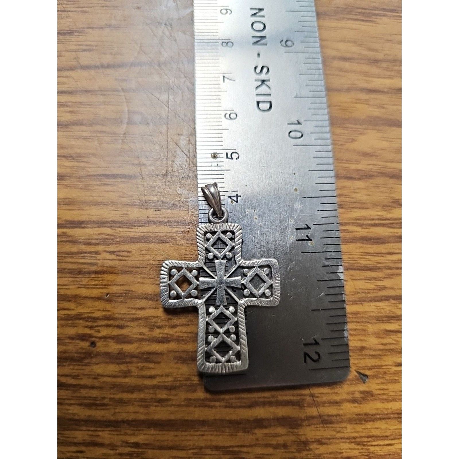 Other Silver Cross Charm 925 Cross pendant Size ONE SIZE - 3 Thumbnail