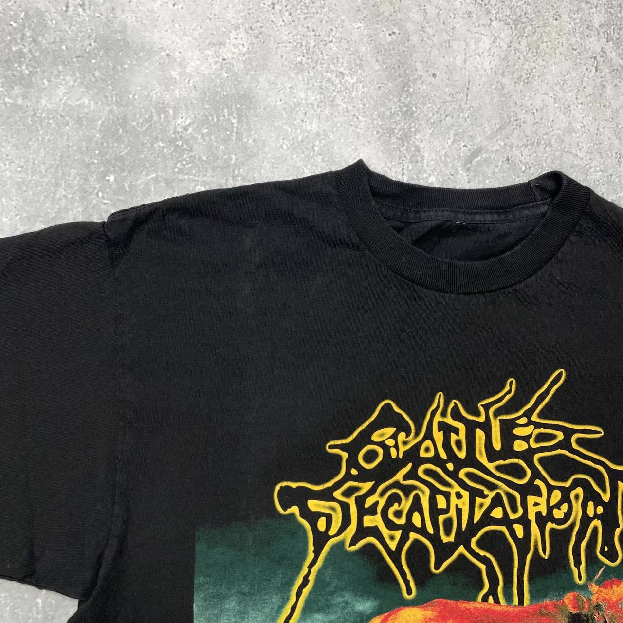 Band Tees Cattle Decapitation Humanure Deathgrind Band T Shirt Black M Size US M / EU 48-50 / 2 - 6 Thumbnail