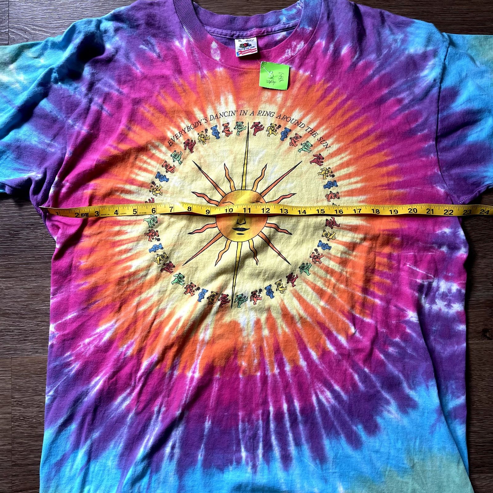 Fruit Of The Loom VTG 90's Grateful Dead Tie-dye tee- Size XL Size US XL / EU 56 / 4 - 3 Thumbnail