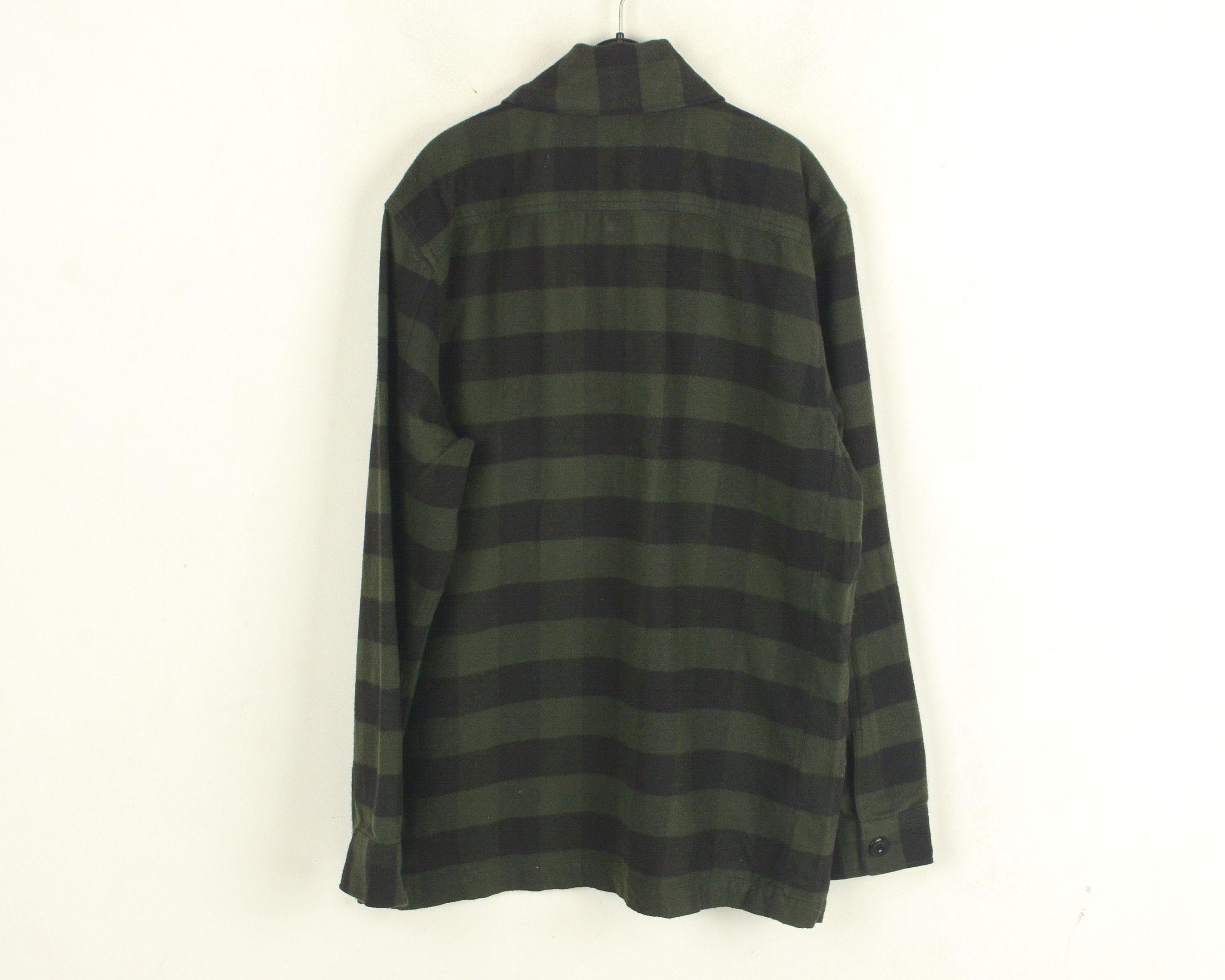 Japanese Brand KINGS OF INDIGO AW21 Emery Organic M Brushed shirt shacket Size US M / EU 48-50 / 2 - 9 Thumbnail