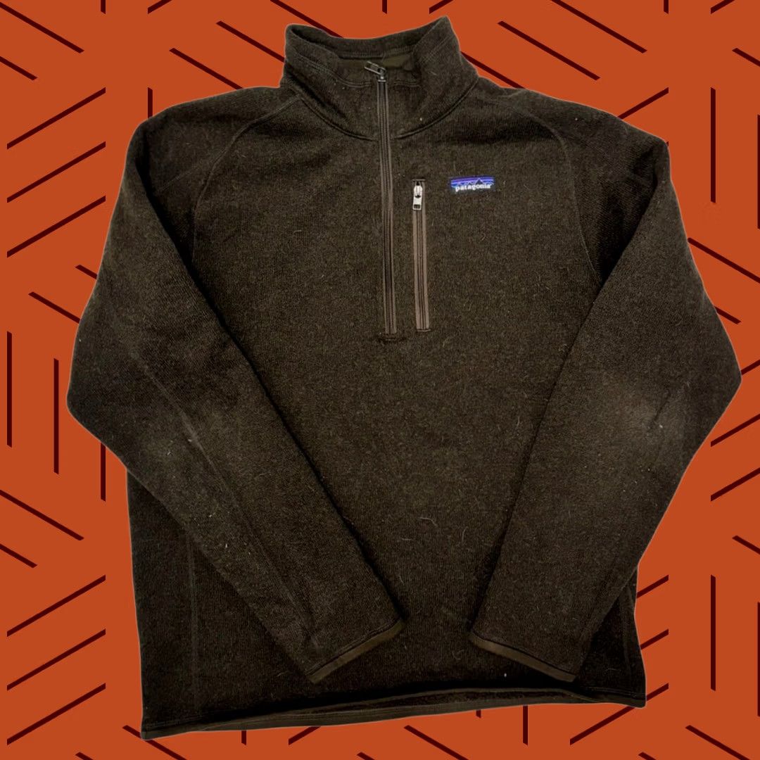 Patagonia Patagonia Men’s Better Sweater 1/4 Zip Fleece Jacket Logwood Brown M Size US M / EU 48-50 / 2 - 1 Thumbnail