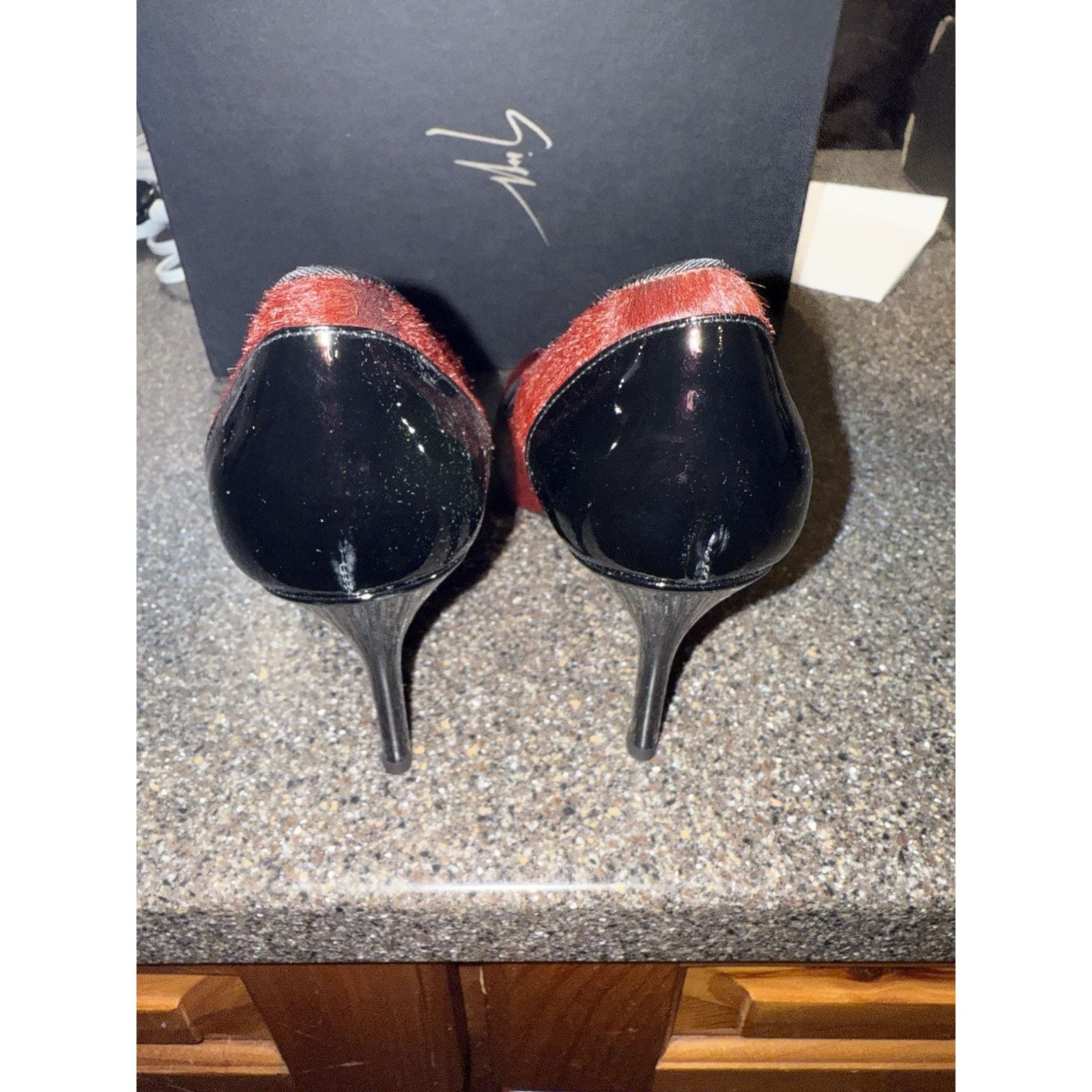 Giuseppe Zanotti Giuseppe Zanotti Pony Hair Women's Heels Size 37.5 NIB Size US 7.5 / IT 37.5 - 6 Thumbnail