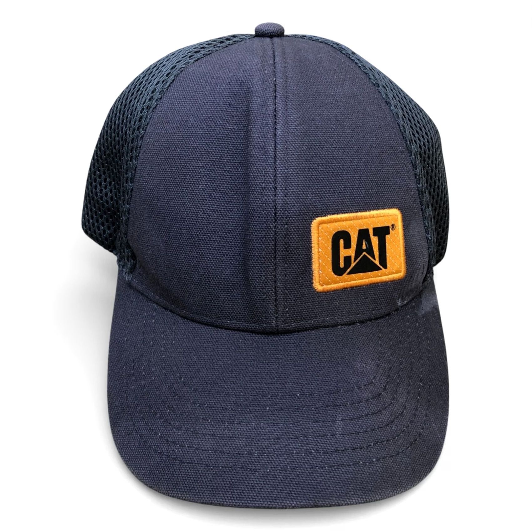 Vintage VINTAGE CAT Caterpillar Trucker Hat Men One Size Grey Adjustable Cap Size ONE SIZE - 2 Thumbnail