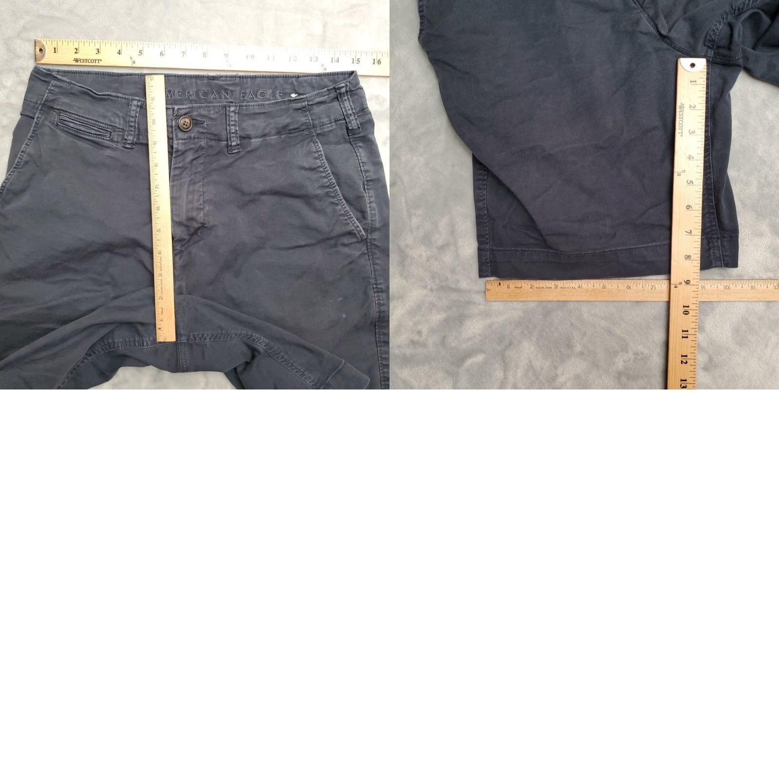 American Eagle Outfitters VINTAGE American Eagle Shorts Mens 30 Blue Stretch Flex Chino Classic Comfort Cargo Casual Size US 30 / EU 46 - 8 Thumbnail