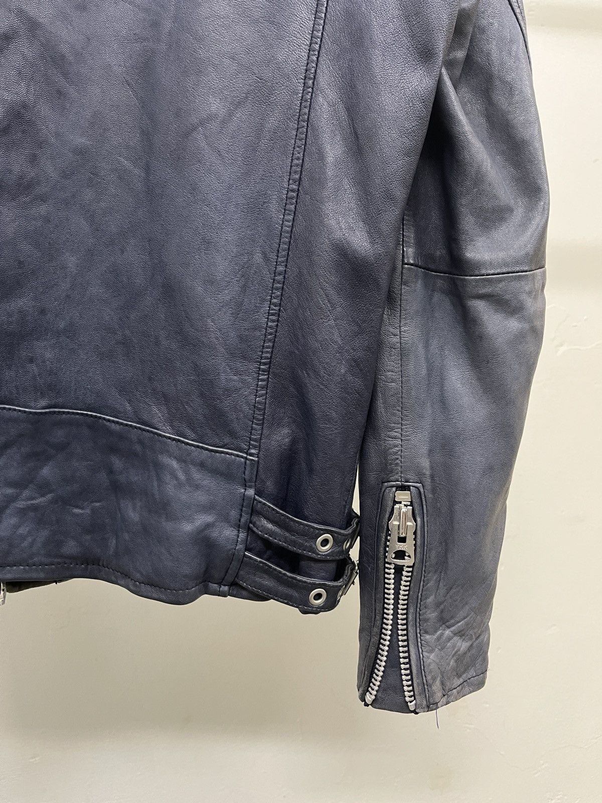 KMRii Nano Universe Archive Goat Leather Biker Jacket Punk Size US M / EU 48-50 / 2 - 11 Thumbnail