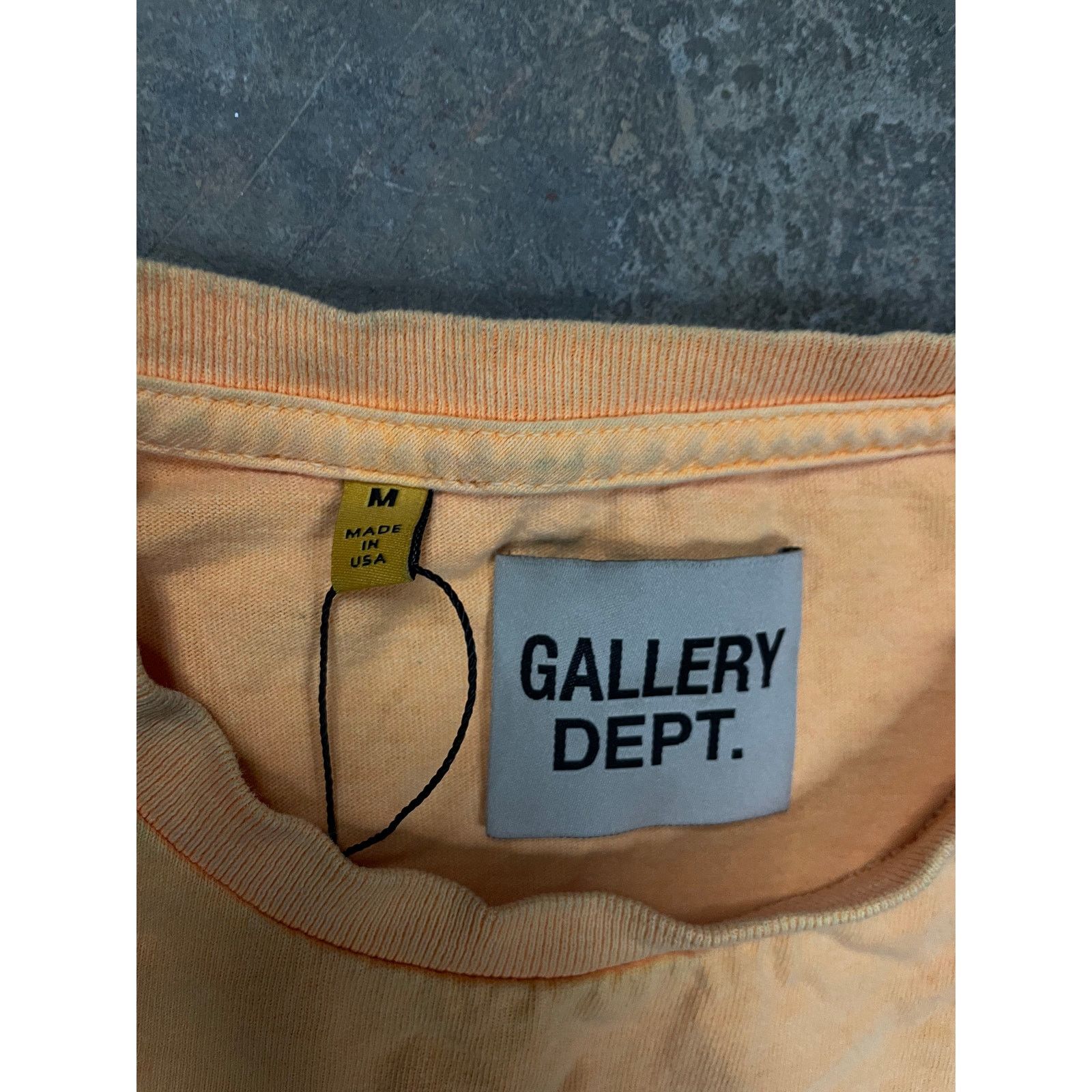 Gallery Dept. Gallery Dept Tee Orange Black Used Medium Size US M / EU 48-50 / 2 - 3 Thumbnail