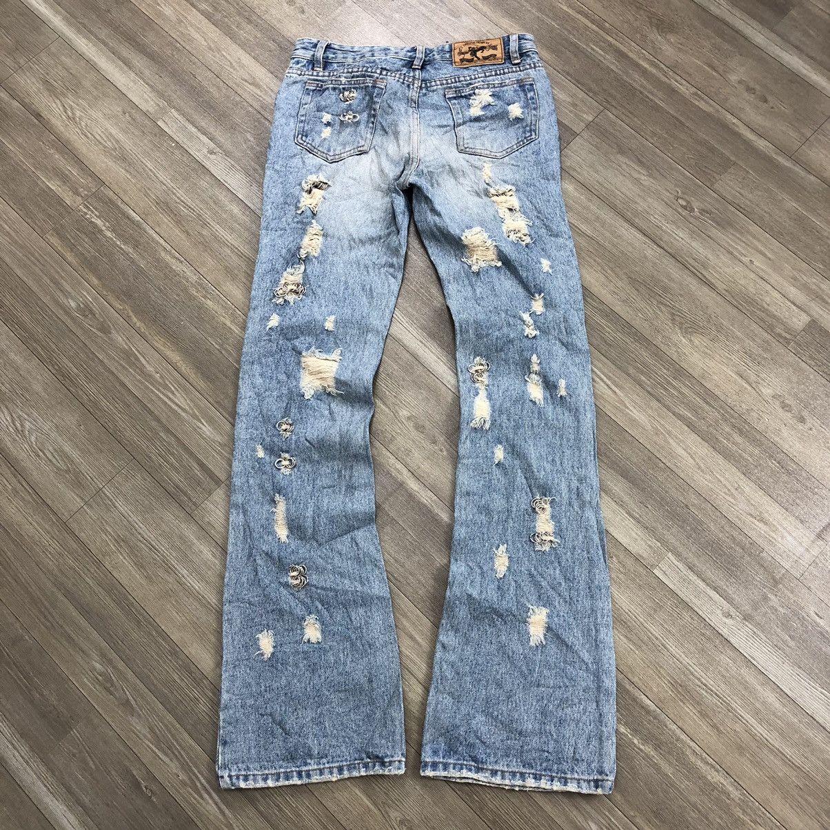 If Six Was Nine 2000s Ingni Distressed Studded Lgb Grunge Goa