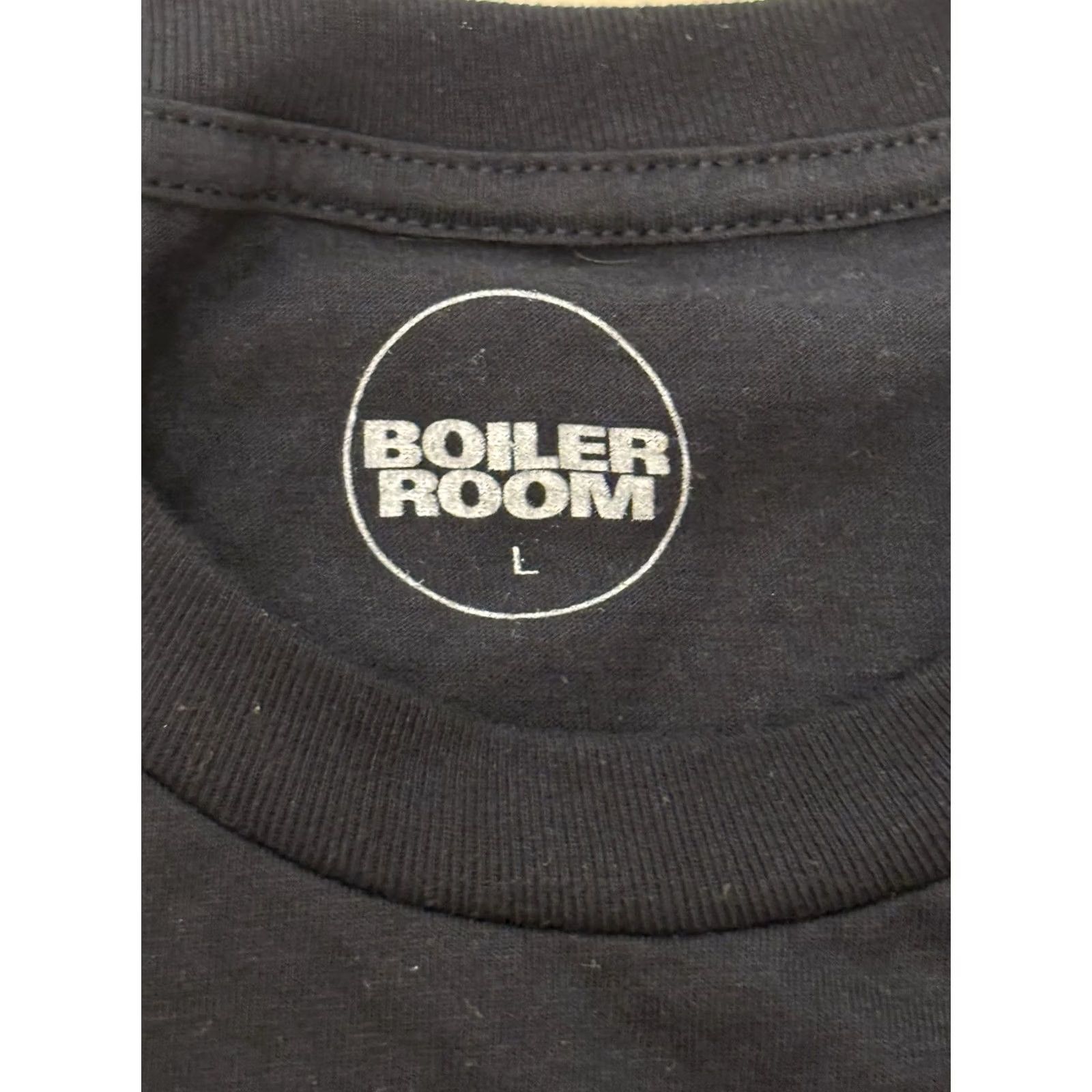 Vintage VINTAGE Boiler Room KAYTRANADA Montreal 2014 Shirt Large Black Graphic Print Men T-Shirt Short Sleeve Crew Neck Limited Edition Bands EDM Canada Size US L / EU 52-54 / 3 - 6 Thumbnail