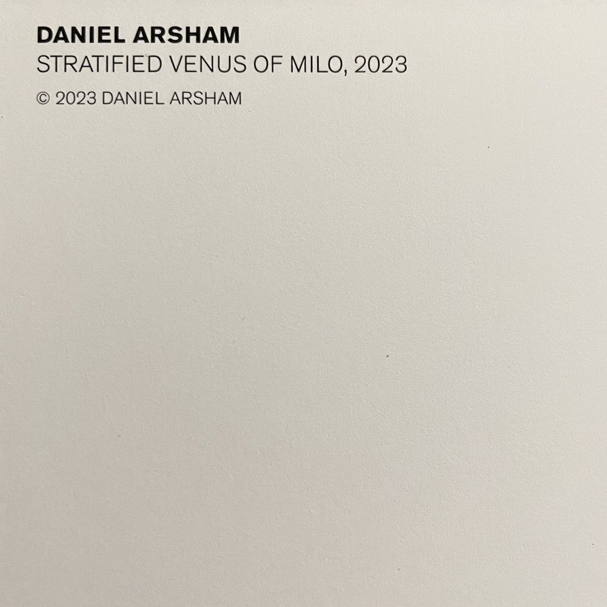 Daniel Arsham Daniel Arsham Stratified Venus of Milo Poster Size ONE SIZE - 2 Thumbnail