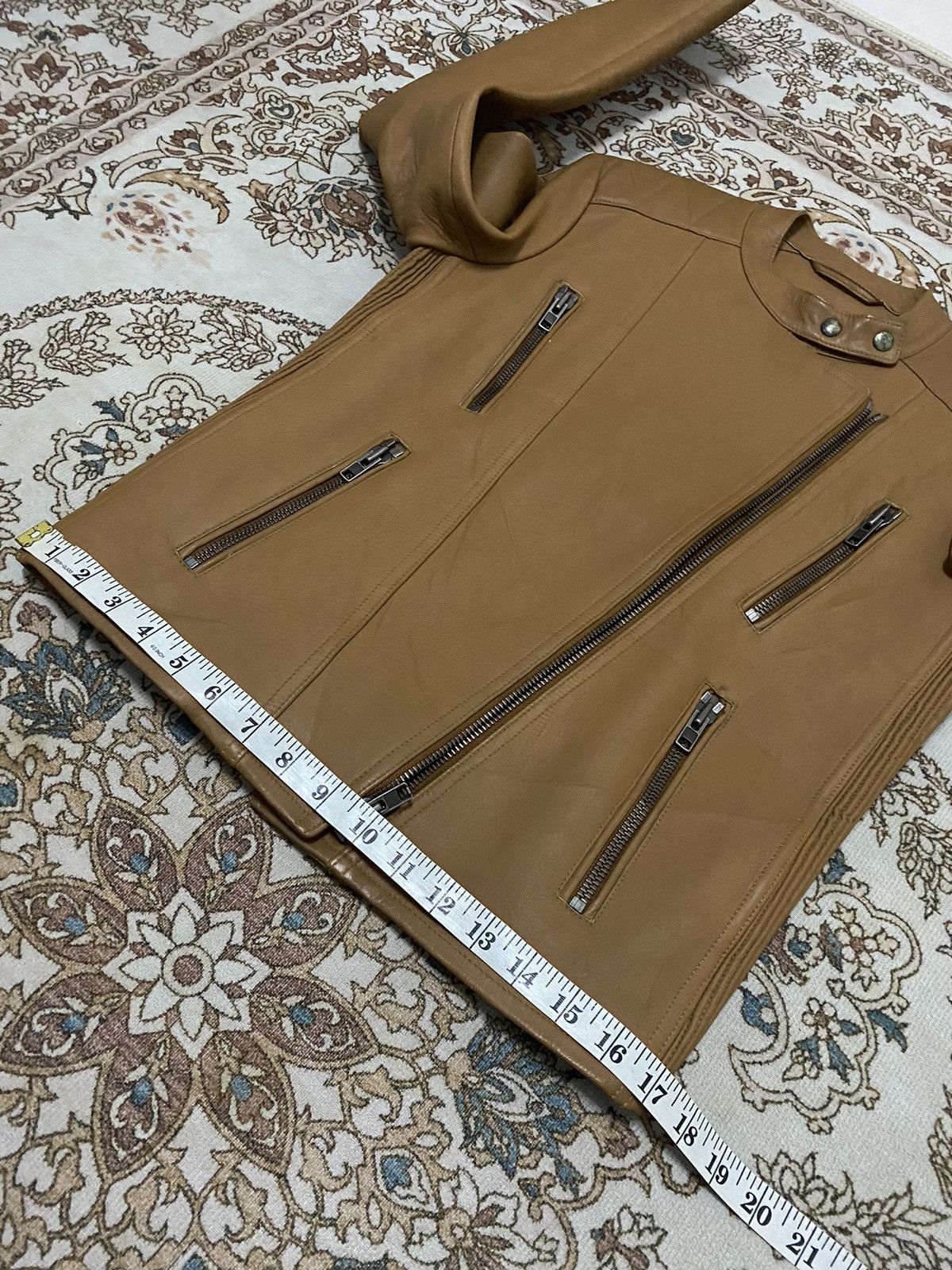 Maison Margiela Maison Martin Margiela 7 Zipper Leather Biker jacket Size M / US 6-8 / IT 42-44 - 20 Thumbnail