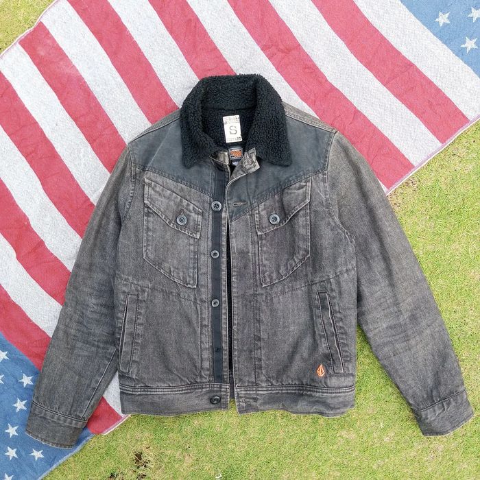 Volcom on sale denim jacket