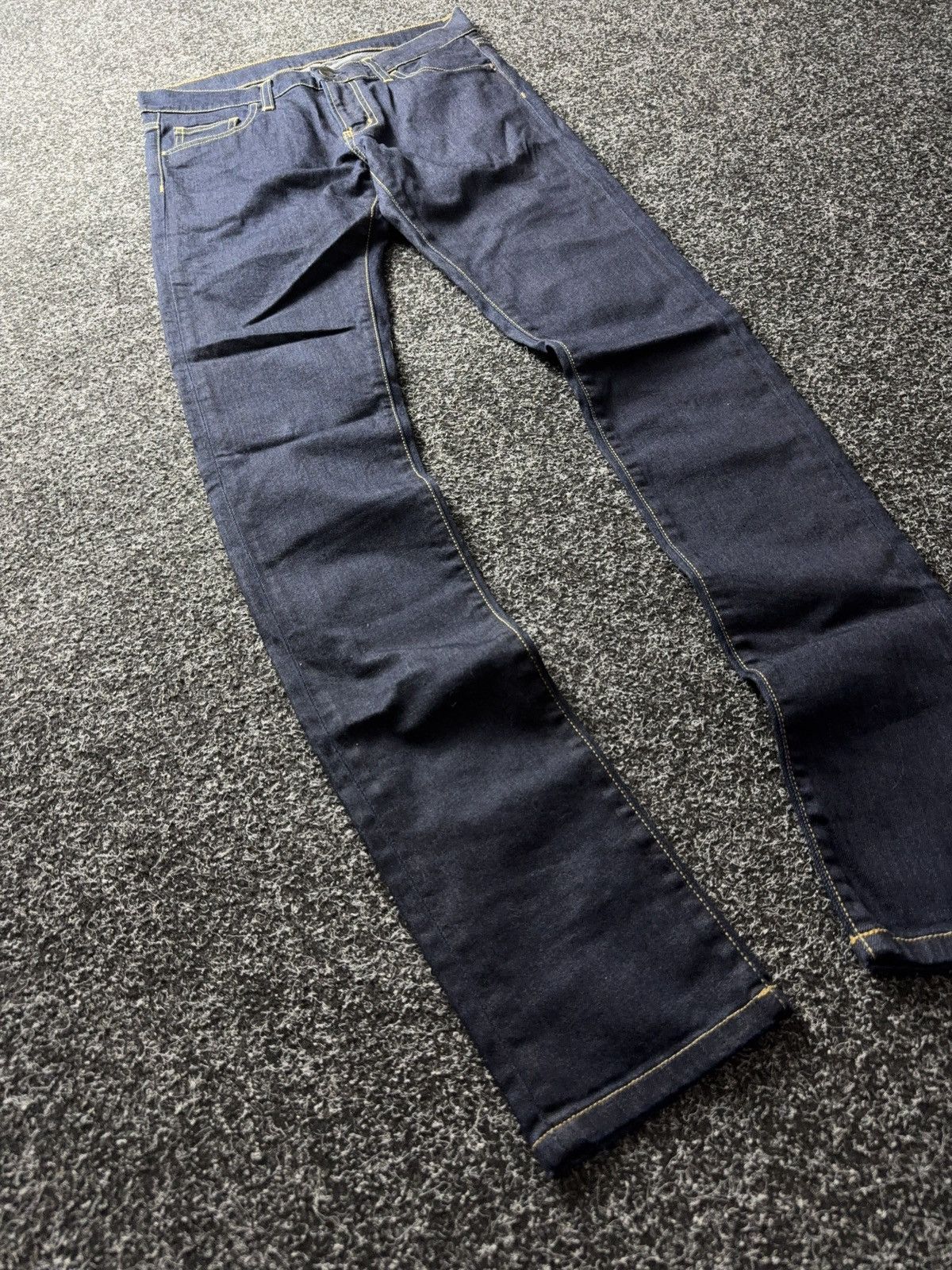 Carhartt 00s Carhartt Rebel Pant Raw Indigo Denim Workwear Jeans Size US 28 / EU 44 - 3 Thumbnail