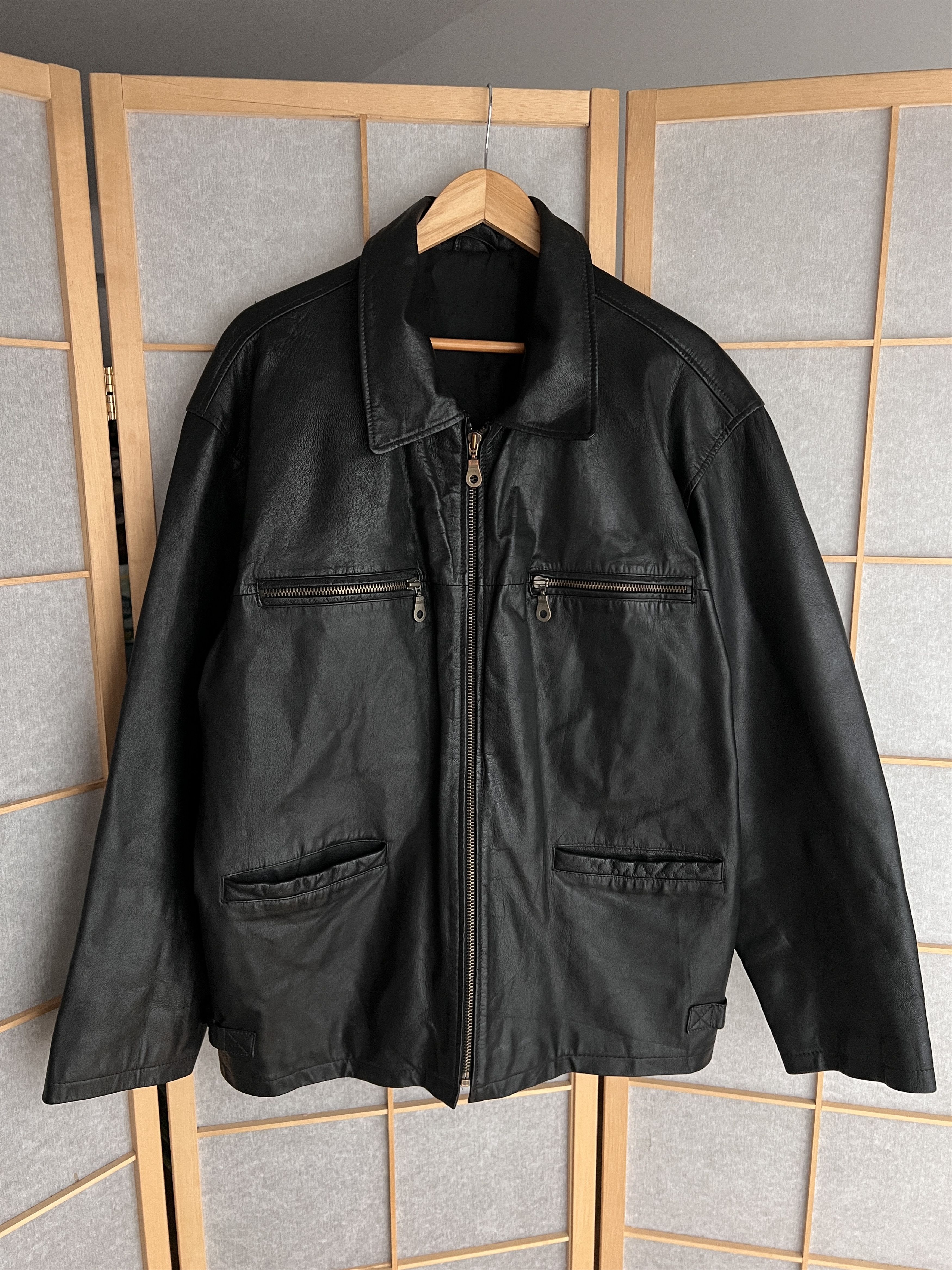 If Six Was Nine Japanese shine leather jacket 2000s rick owens kapital style Size US L / EU 52-54 / 3 - 23 Thumbnail