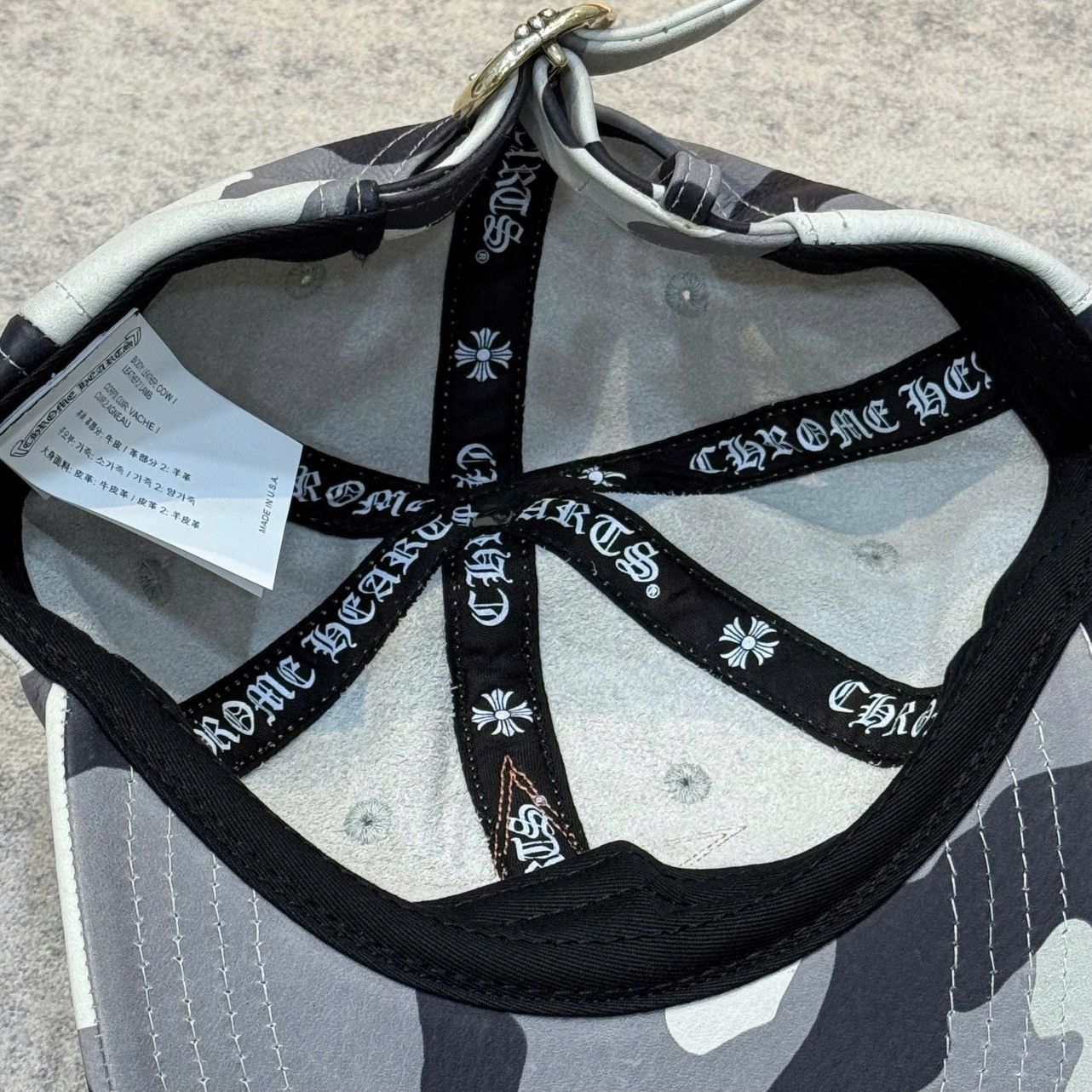 Chrome Hearts Chrome Hearts STAR PATCH CAMO LEATHER trucker Size ONE SIZE - 6 Thumbnail